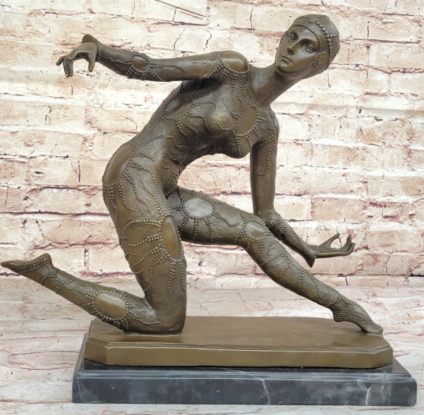 Chiparus bronze sculptures