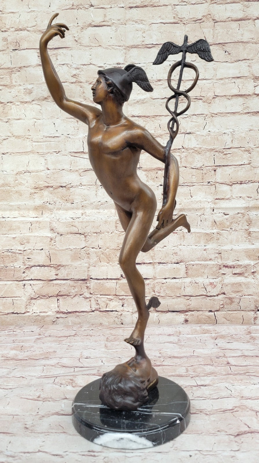 Hot Cast Hermes Giambologna Mercury Bronze Sculpture Artwork