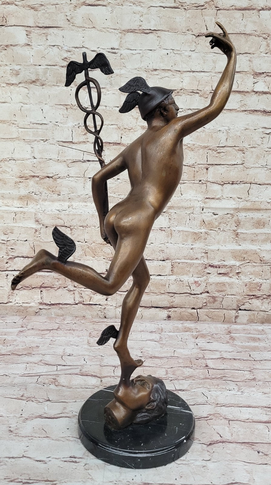 Hot Cast Hermes Giambologna Mercury Bronze Sculpture Artwork