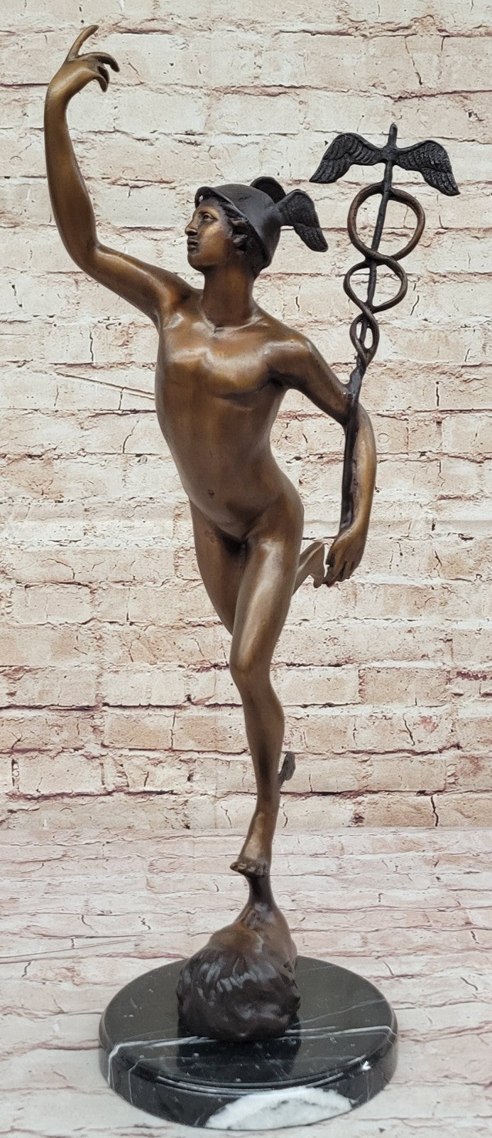 Hot Cast Hermes Giambologna Mercury Bronze Sculpture Artwork