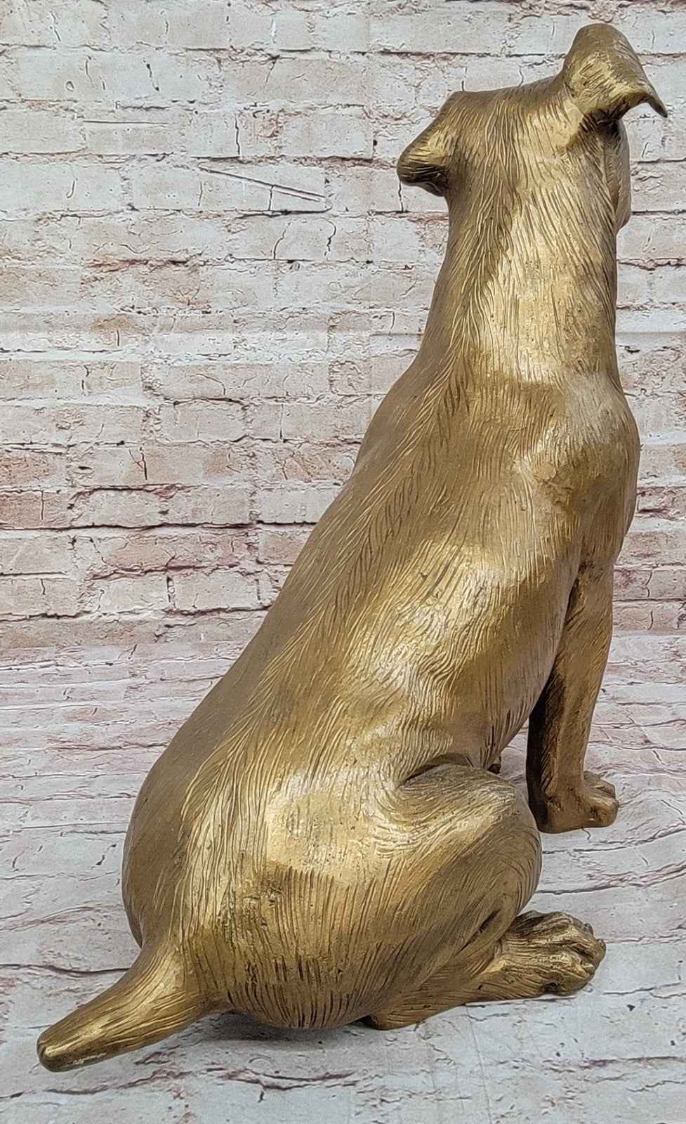 Buy Life-Size Jack Russell Terrier Bronze Sculpture – Handcrafted Dog Statue Decor
