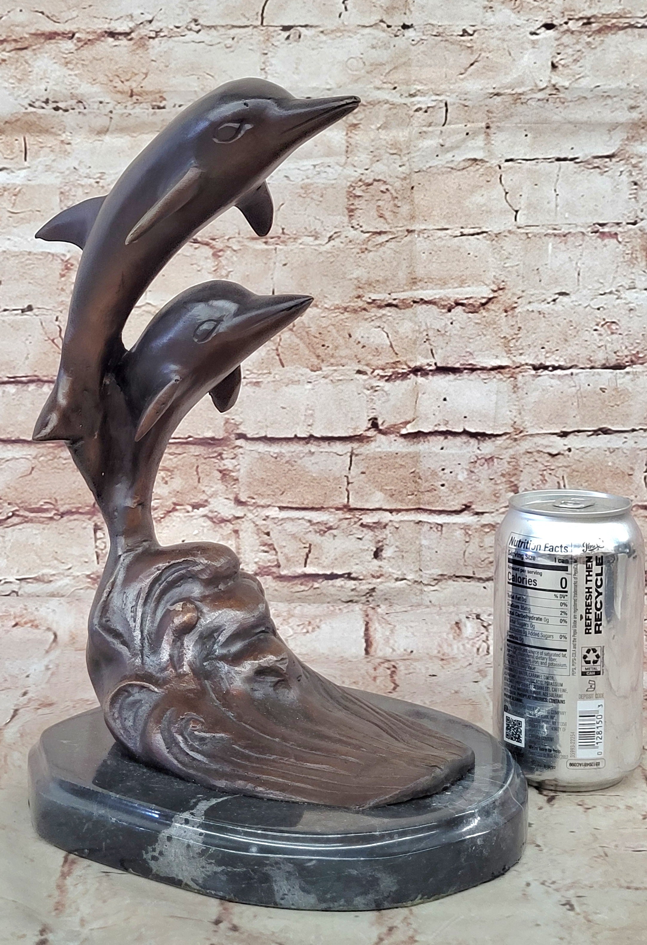 Hand Made Milo Dolphins Sculpture – Bronze Limited Edition Ocean Artwork