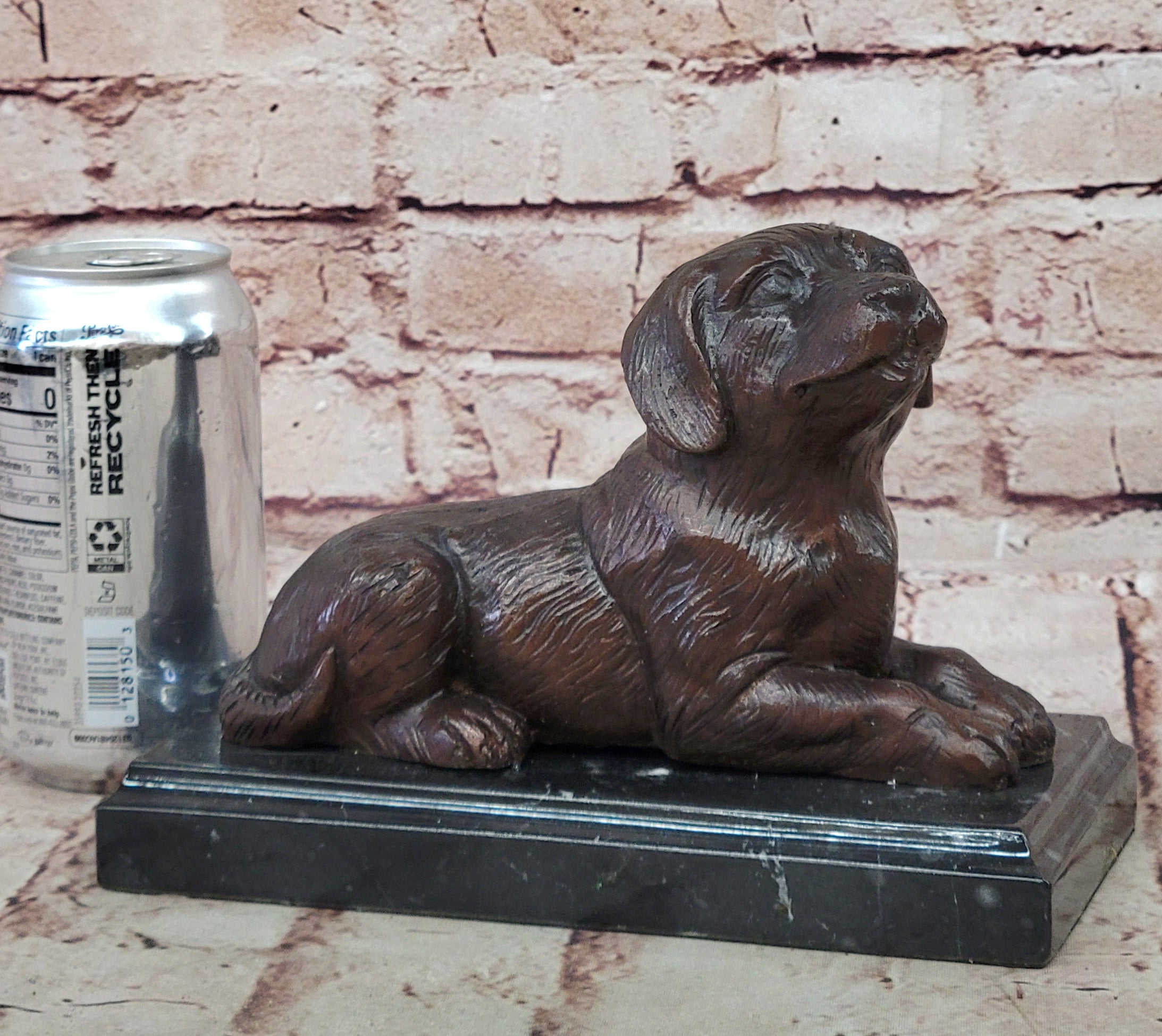 Moigniez Labrador Bronze Statue – Pet Lover Gift Hand Made Dog Sculpture