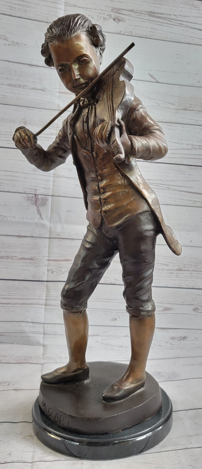Marius Bronze Sculpture Beethoven Musician Composer Statue Hot Cast Limited Edition