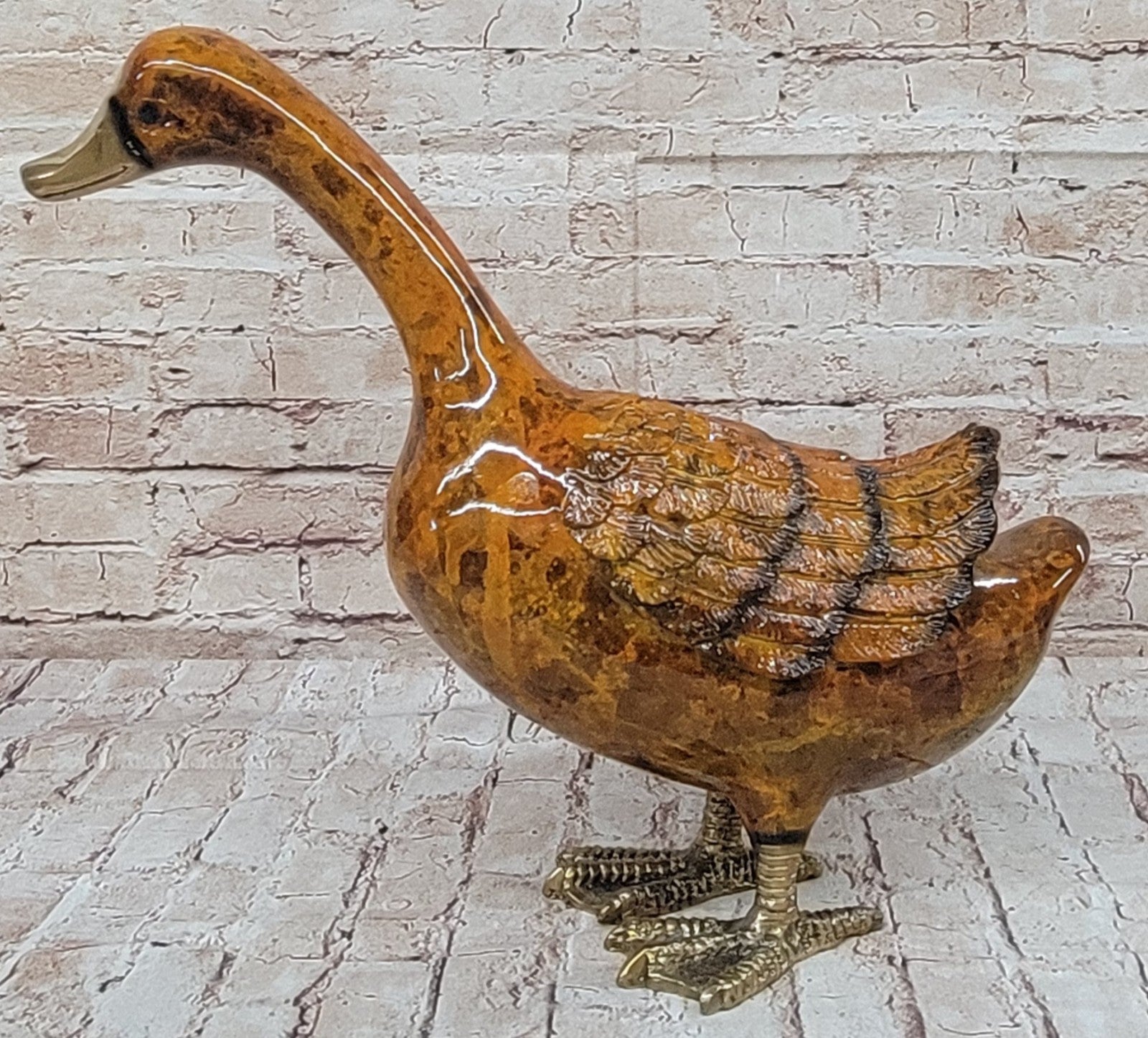 Large Duck Ornament-Home-Garden-Decoration-100% Pure Bronze-Sculpture-Duck Sale
