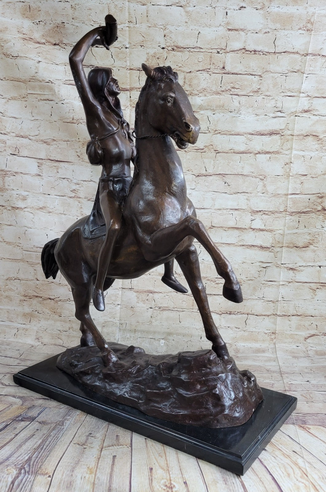 Frederic Remington Bronze Statue The Scalp fourth sculpture Figurine Figure Art
