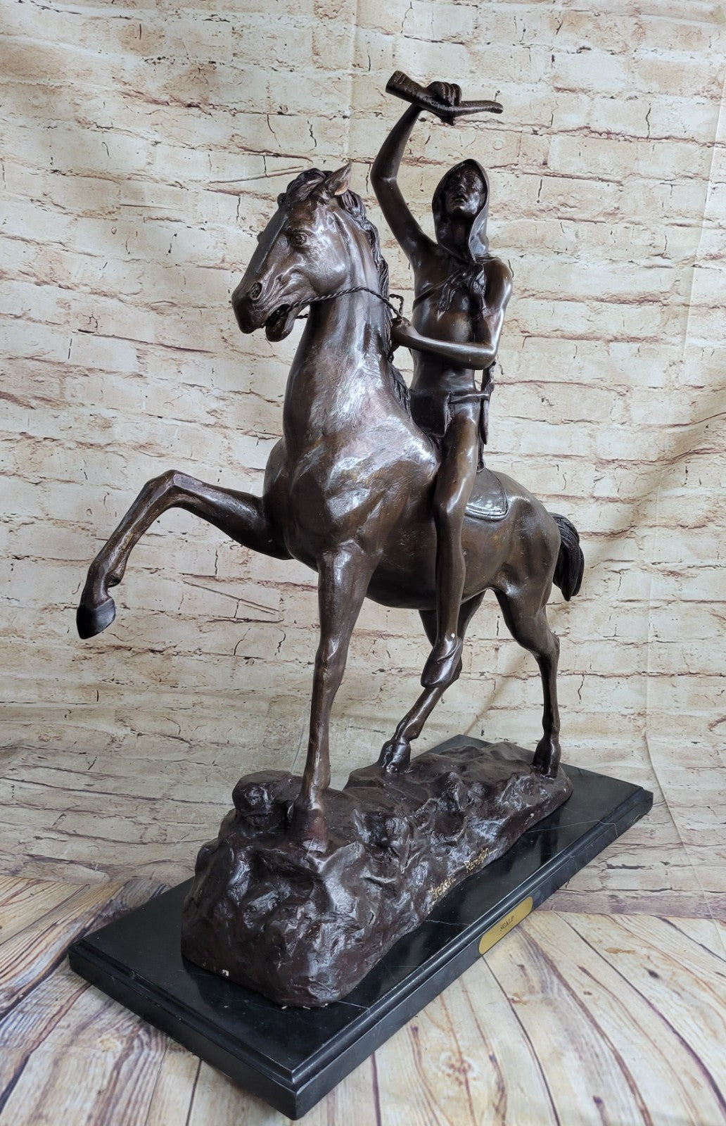 Frederic Remington Bronze Statue The Scalp fourth sculpture Figurine Figure Art