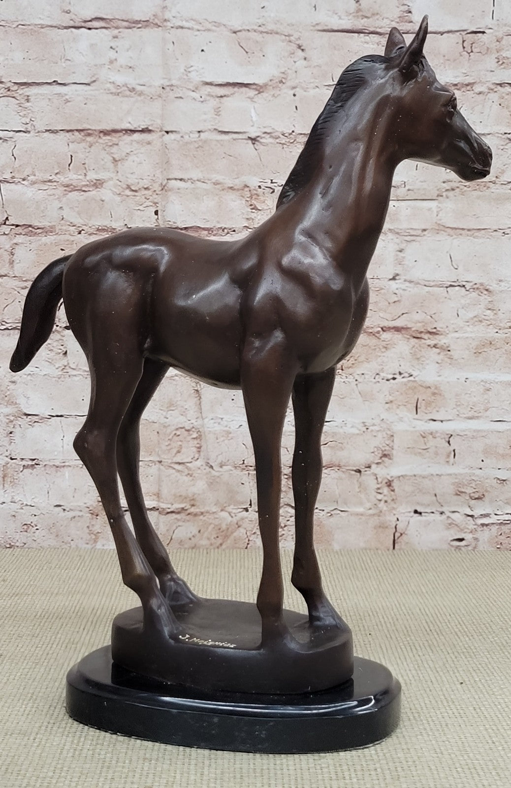 Handcrafted 100% Solid Bronze sculpture SALE Signed Artwork Home Decoration