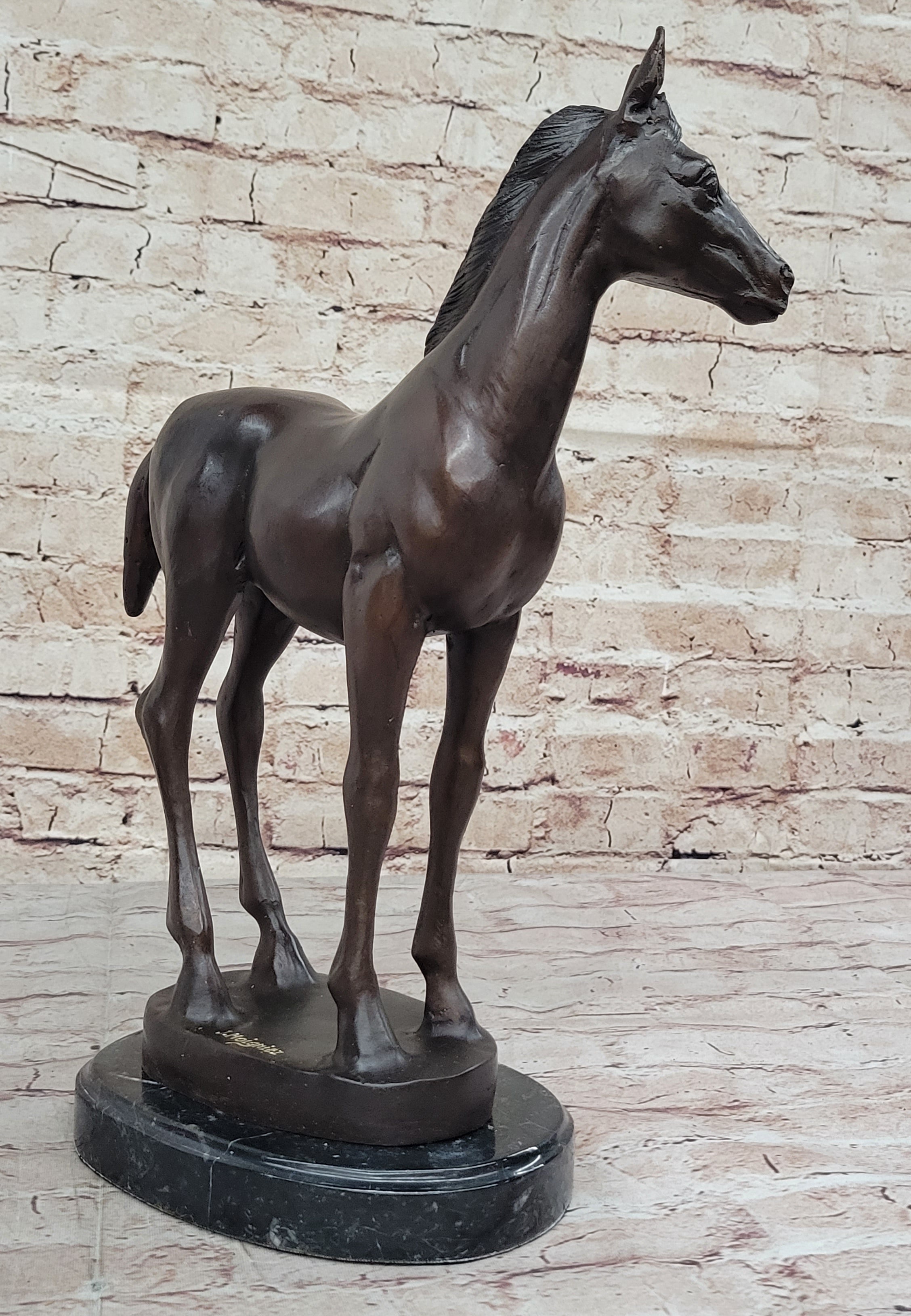 Handcrafted 100% Solid Bronze sculpture SALE Signed Artwork Home Decoration