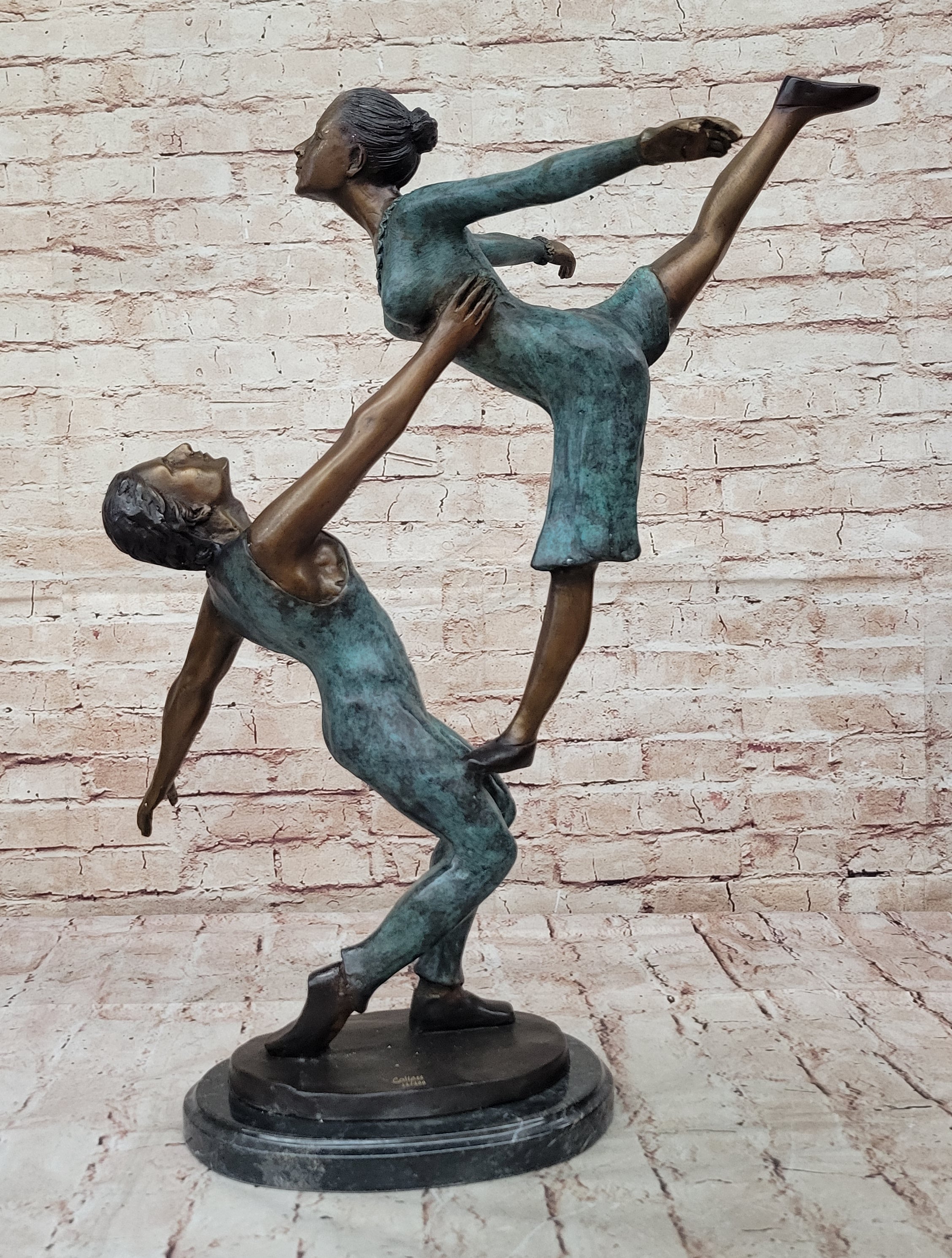 Signed Original Special Patina LTD Edition Museum Quality Bronze home/office deco