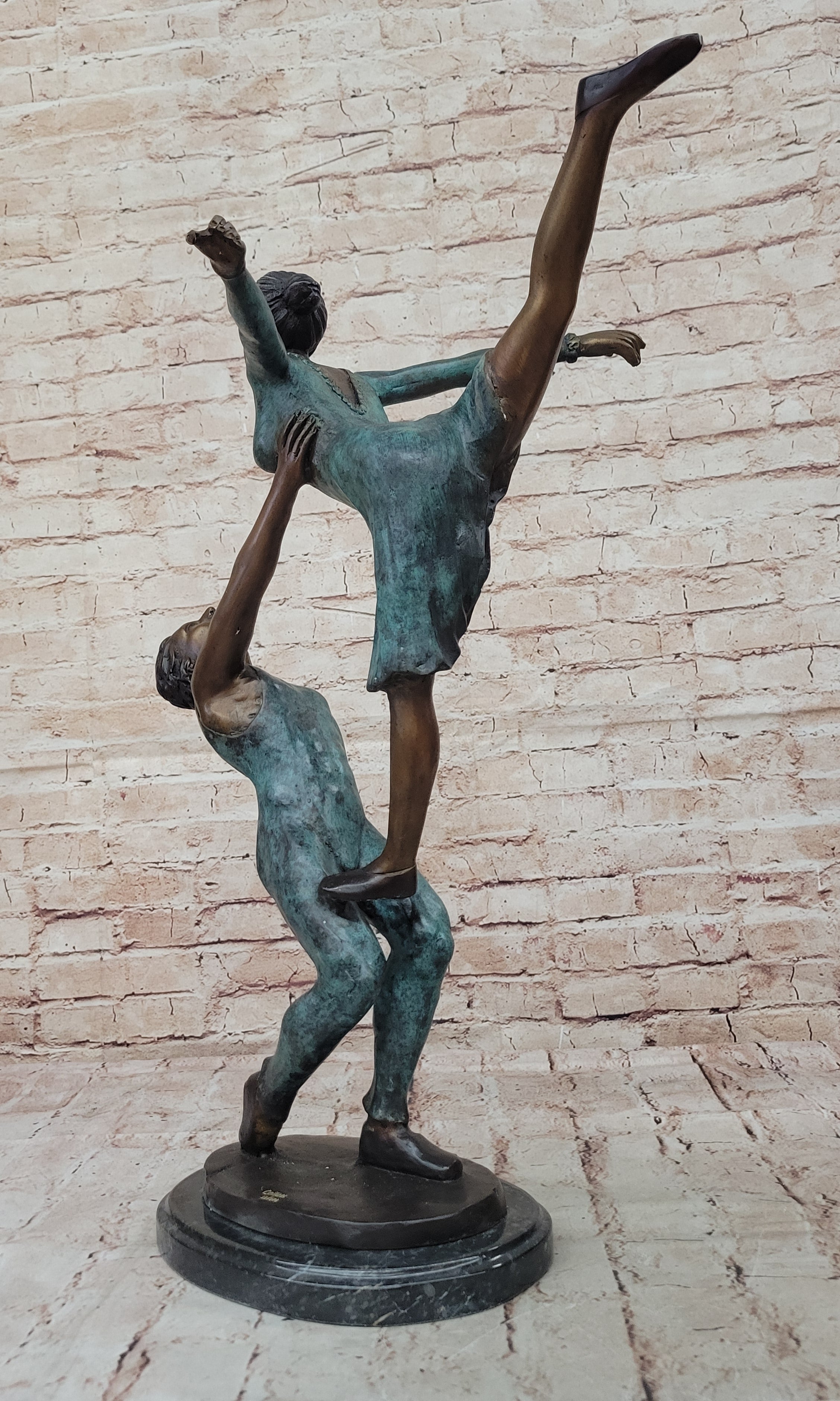 Signed Original Special Patina LTD Edition Museum Quality Bronze home/office deco