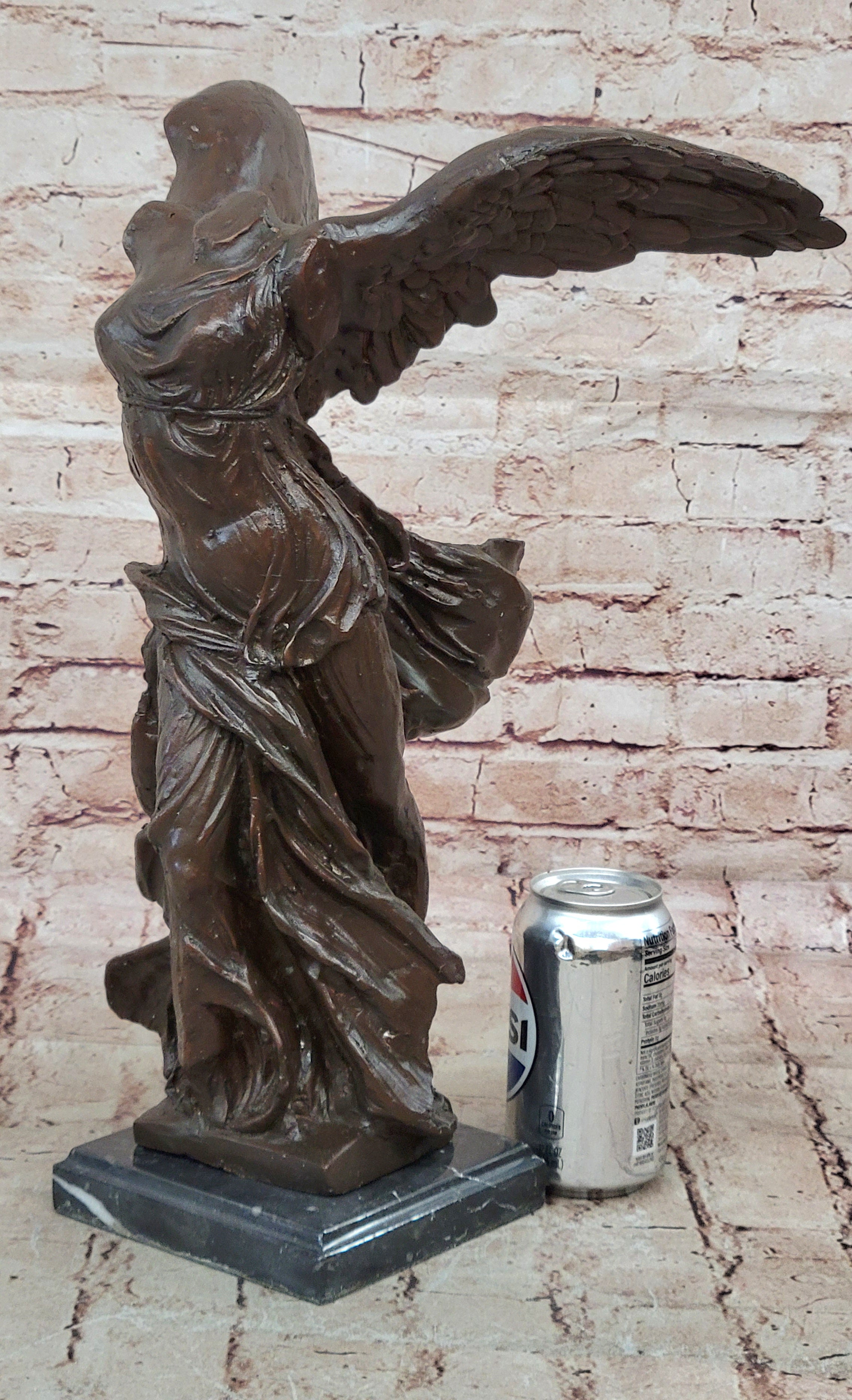 Hot Cast Large Female Victory Bronze Classic Famous Artwork Sculpture Statue Art