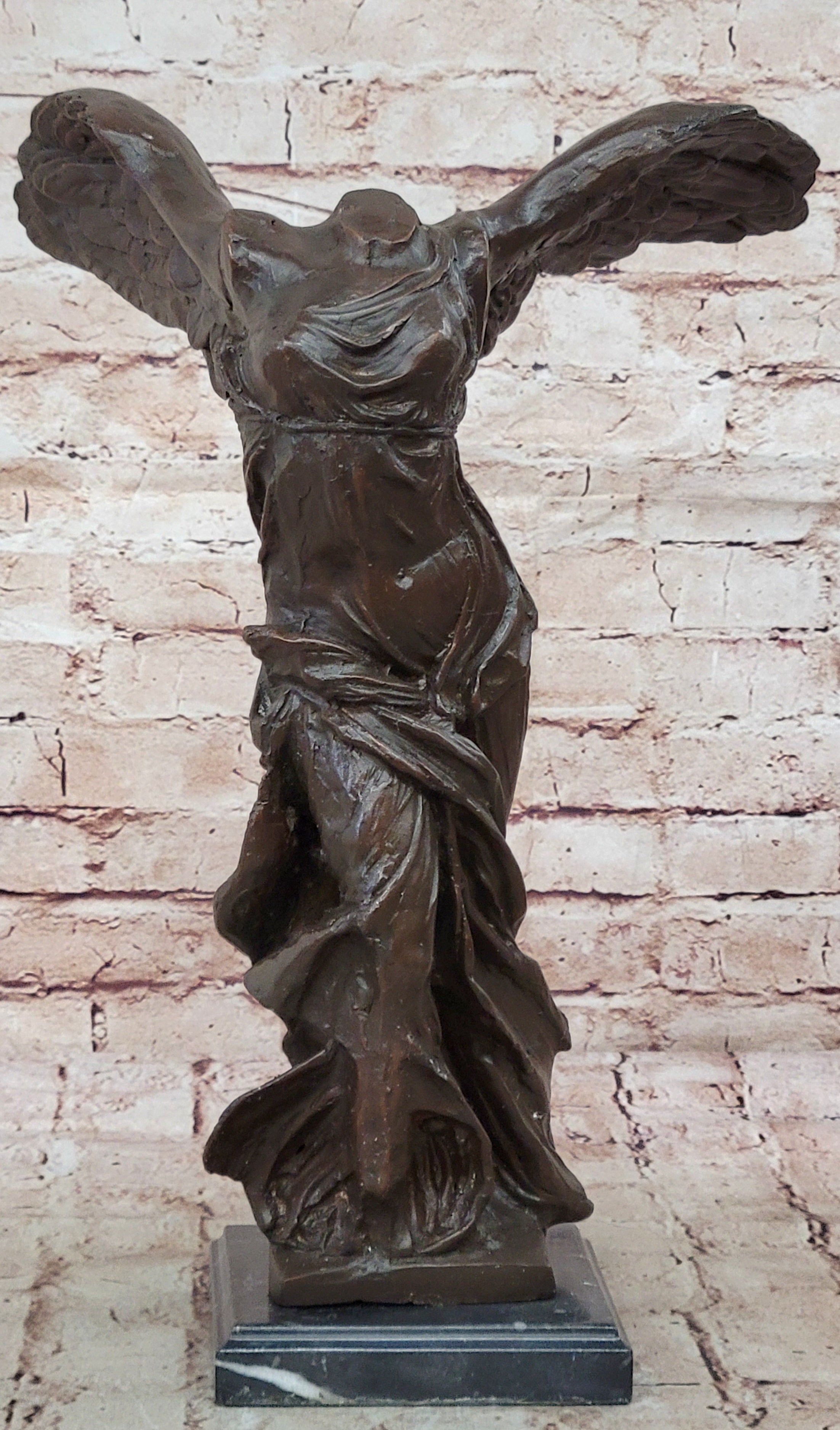 Hot Cast Large Female Victory Bronze Classic Famous Artwork Sculpture Statue Art