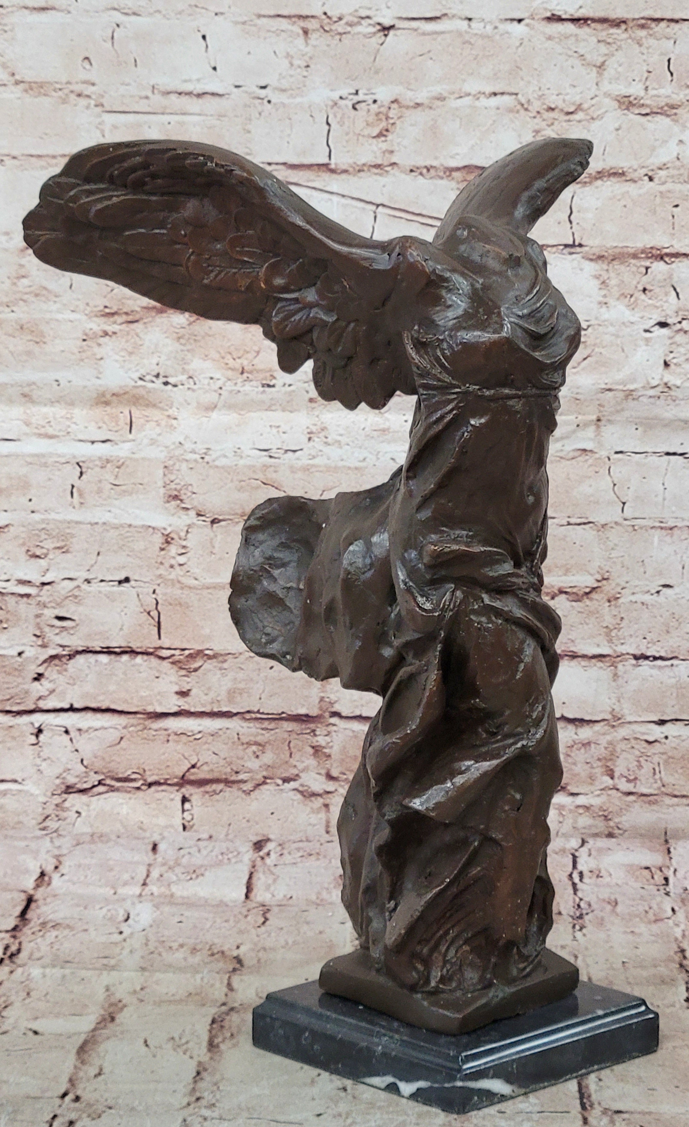 Hot Cast Large Female Victory Bronze Classic Famous Artwork Sculpture Statue Art