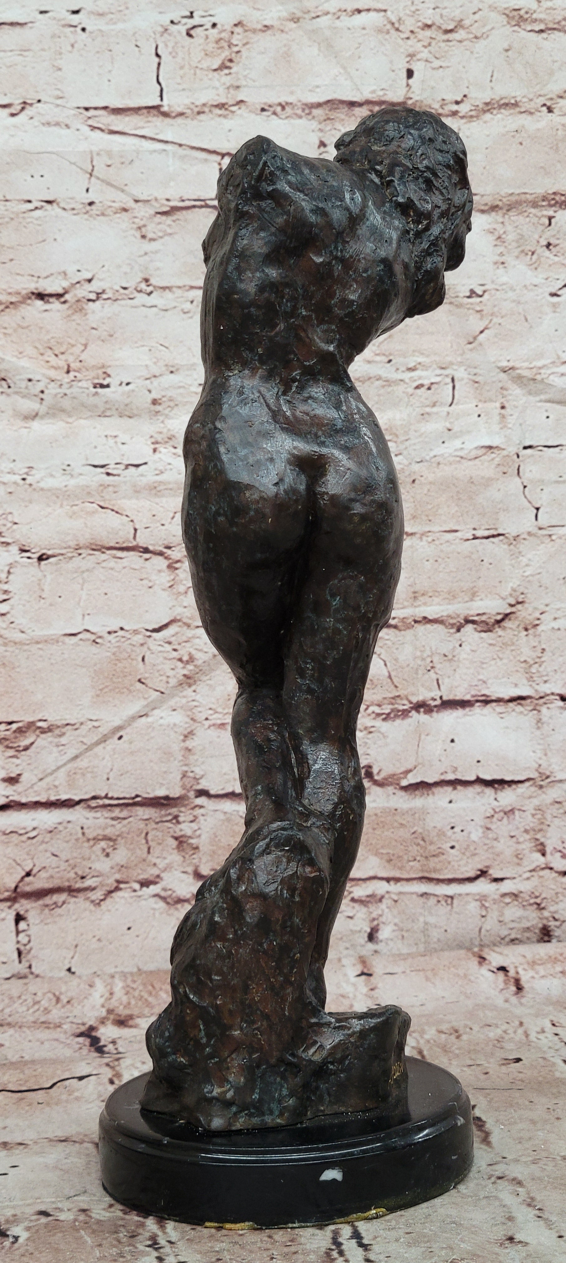 Rodin Hot Cast Woman Girl Torso Classic Bronze Sculpture Artwork Figurine Sale