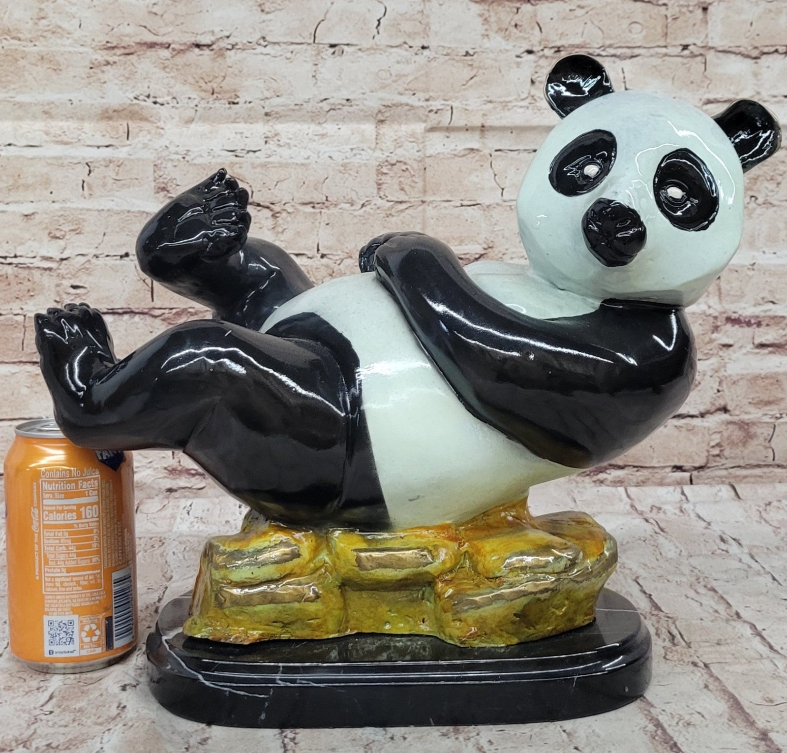 Bronze Sculpture 12/100 Collector Edition Panda Hot Cast Masterpiece Figurine