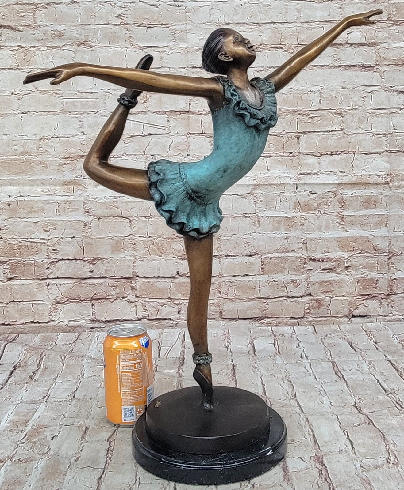 Handcrafted bronze sculpture SALE Balle Prima Edition Collector Edition Signed