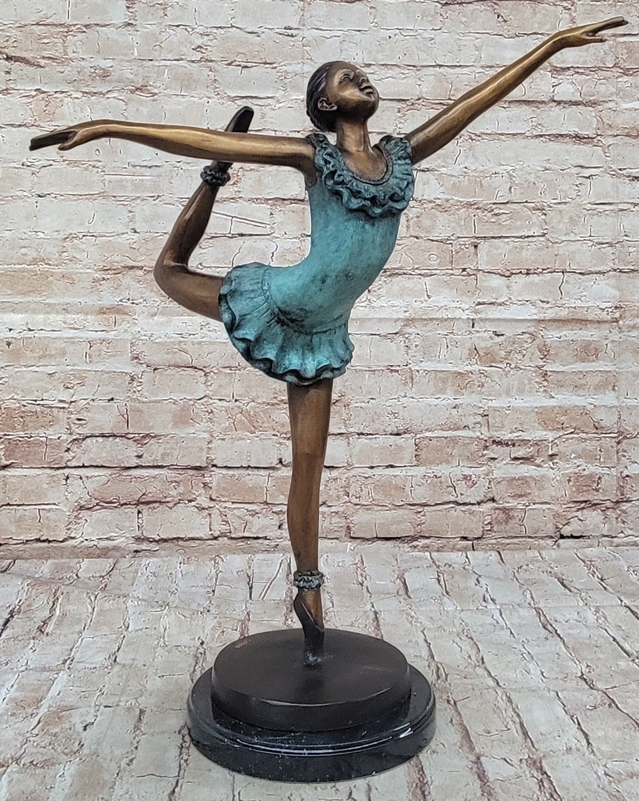 Handcrafted bronze sculpture SALE Balle Prima Edition Collector Edition Signed