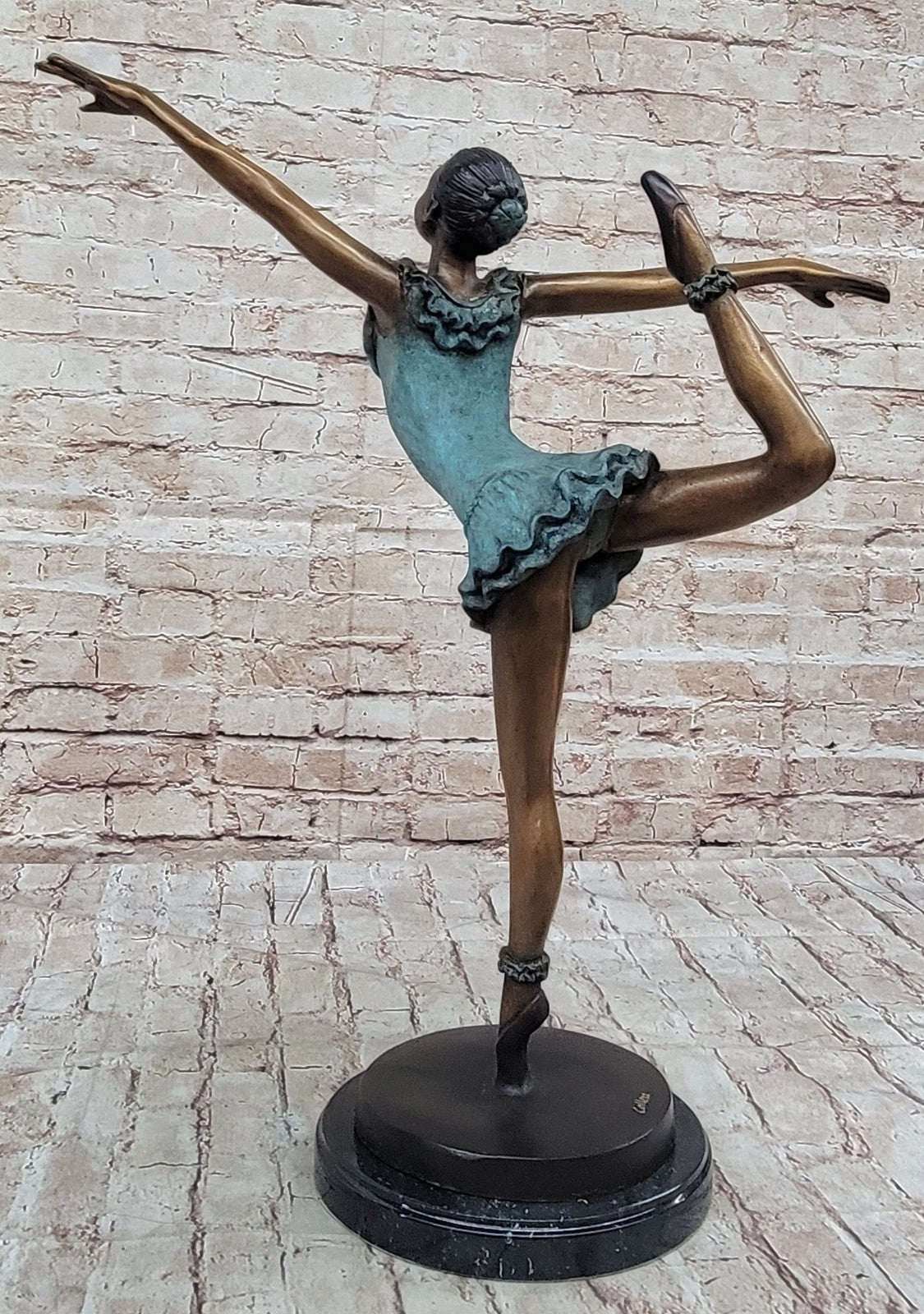 Handcrafted bronze sculpture SALE Balle Prima Edition Collector Edition Signed