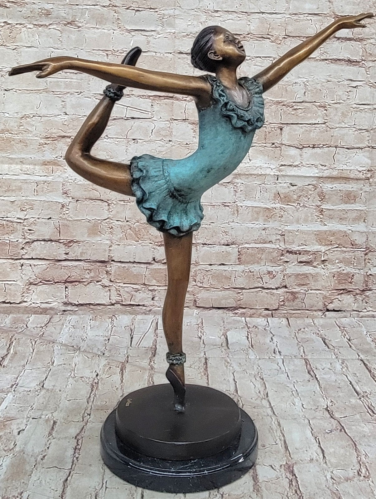 Handcrafted bronze sculpture SALE Balle Prima Edition Collector Edition Signed