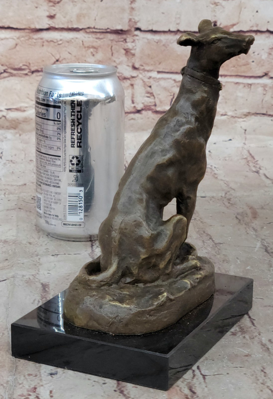 Vienna Bronze Greyhound Dog Animal Pet Bronze Trophy Sculpture Statue Figurine