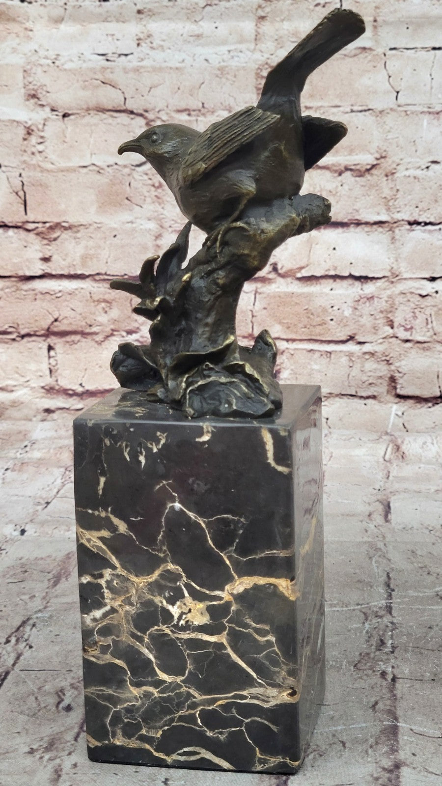 Bronze Sculpture Hand Made Pigeon Bird Bronze Masterpiece Classic Artwork