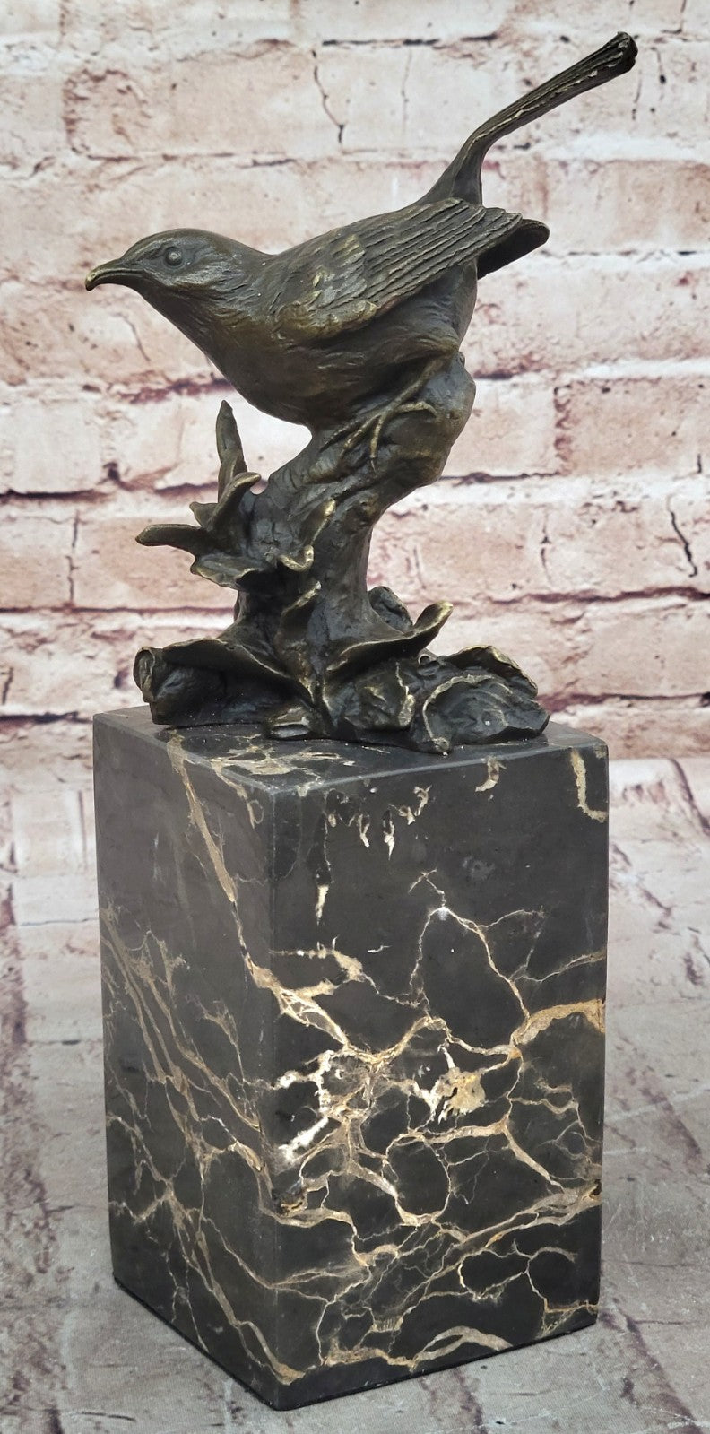 Bronze Sculpture Hand Made Pigeon Bird Bronze Masterpiece Classic Artwork