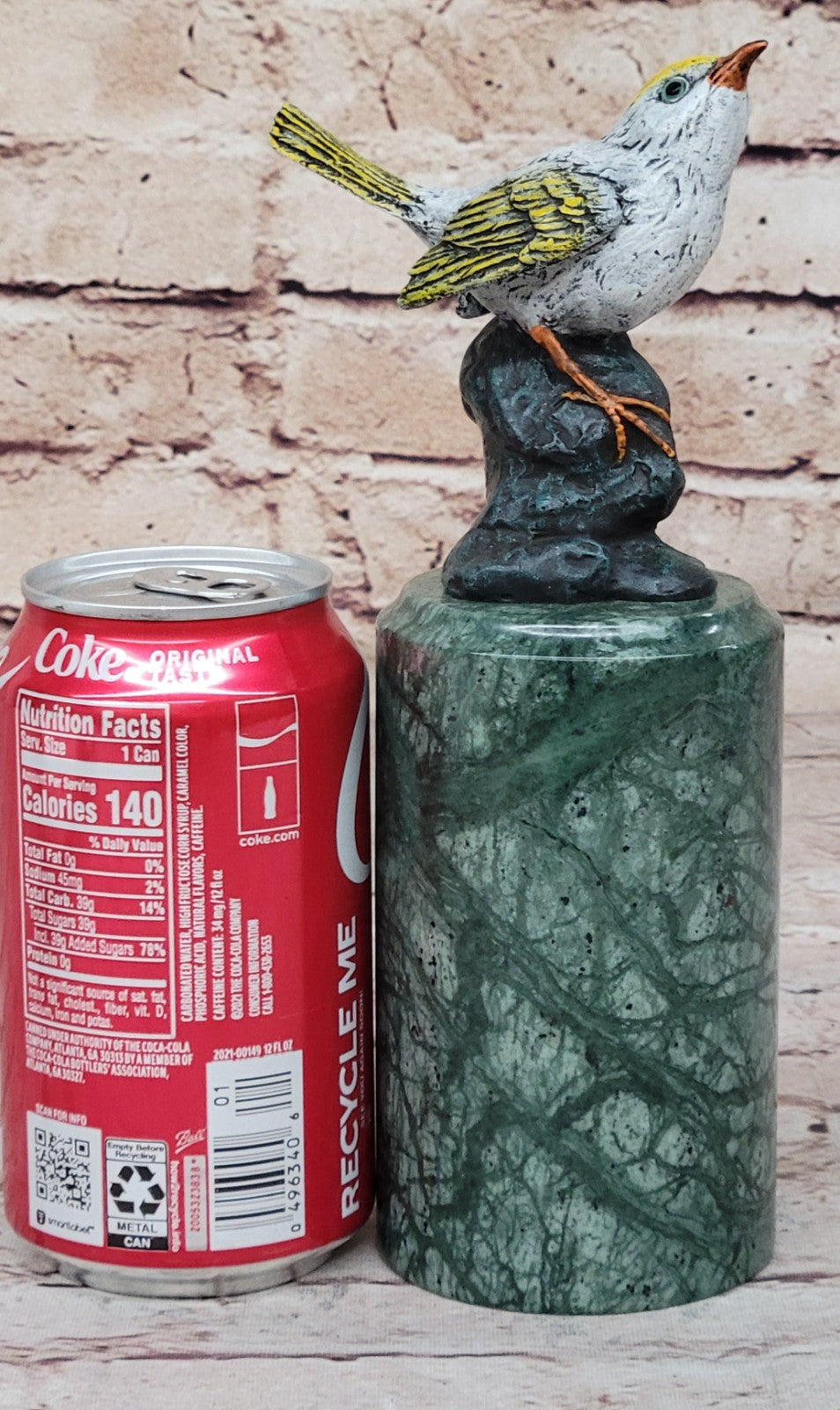 Vienna Hot Cast Love Birds Bronze Sculpture Marble Base Statue Figurine Gift