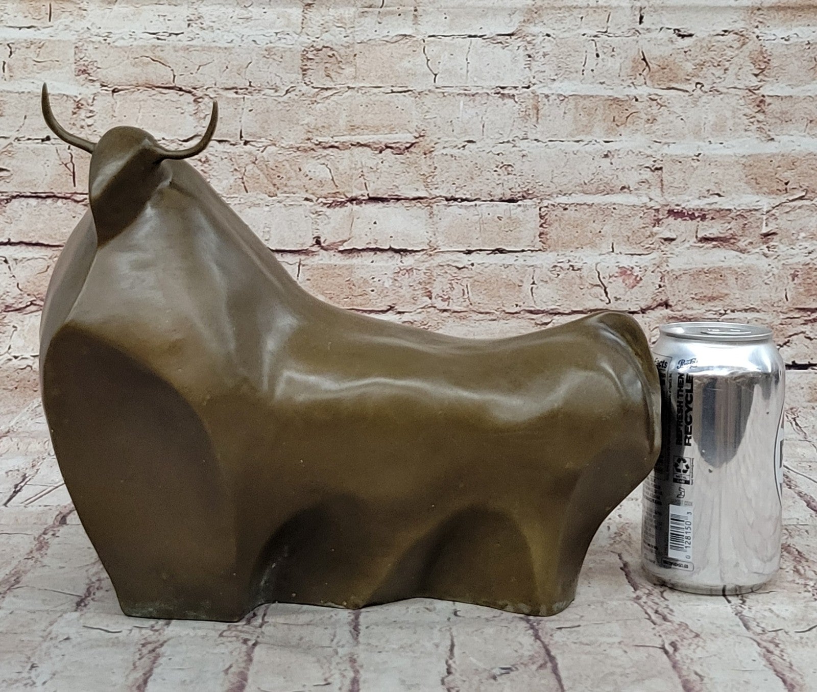 Handcrafted Hot Cast Botero Bull Bronze Masterpiece Museum Quality Work