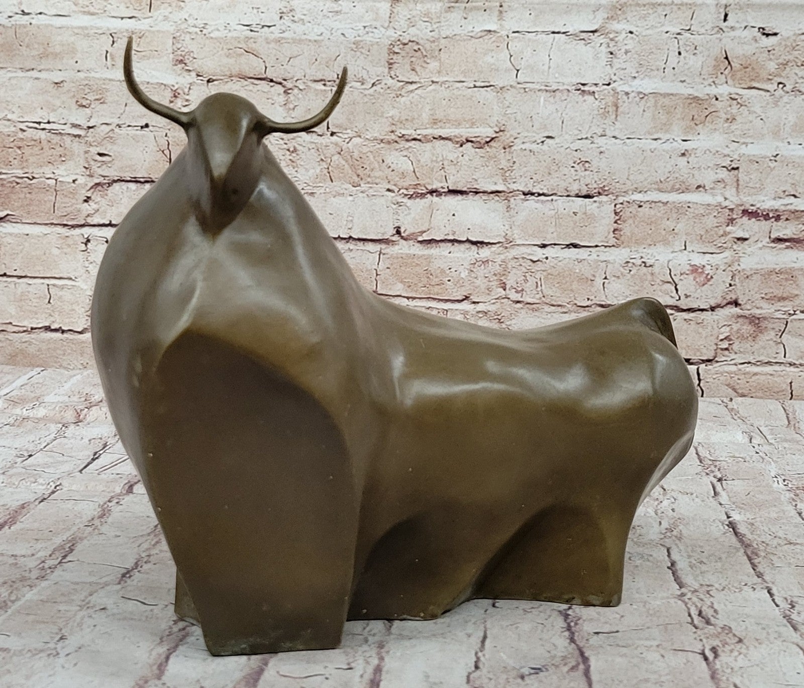 Handcrafted Hot Cast Botero Bull Bronze Masterpiece Museum Quality Work