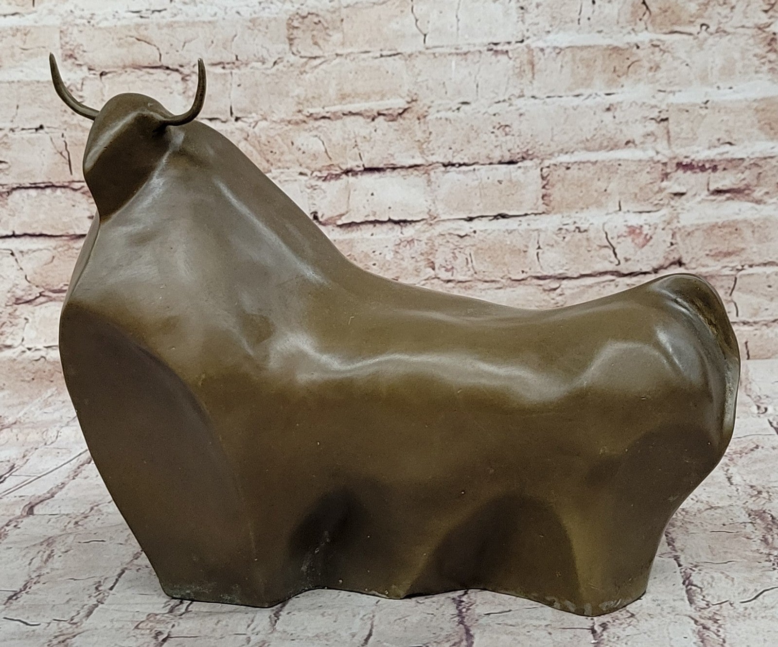 Handcrafted Hot Cast Botero Bull Bronze Masterpiece Museum Quality Work