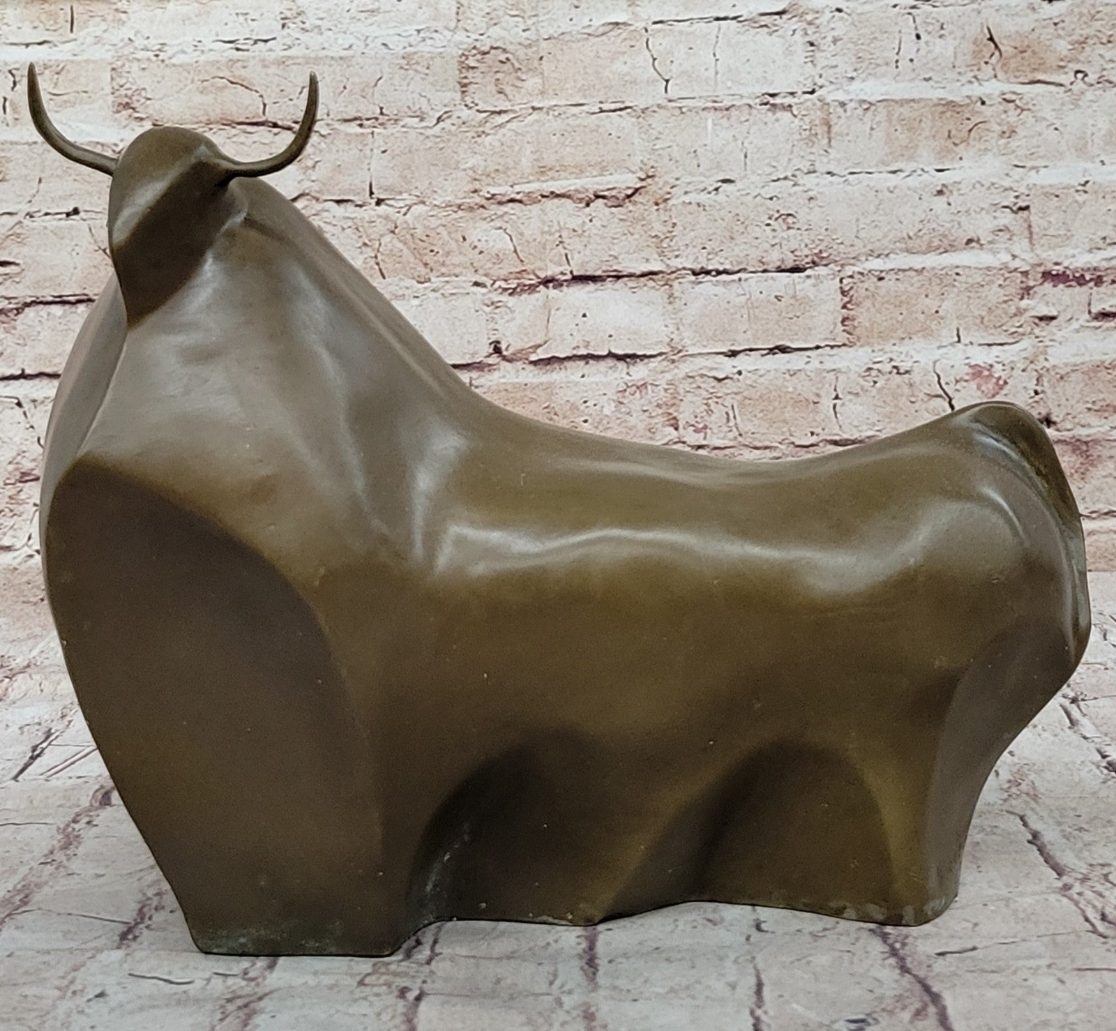 Handcrafted Hot Cast Botero Bull Bronze Masterpiece Museum Quality Work