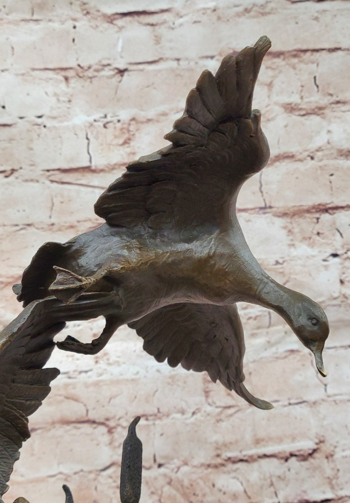 Art Deco Original Duck Ducks Bird Birds Bronze Classics Artwork Sculpture Statue