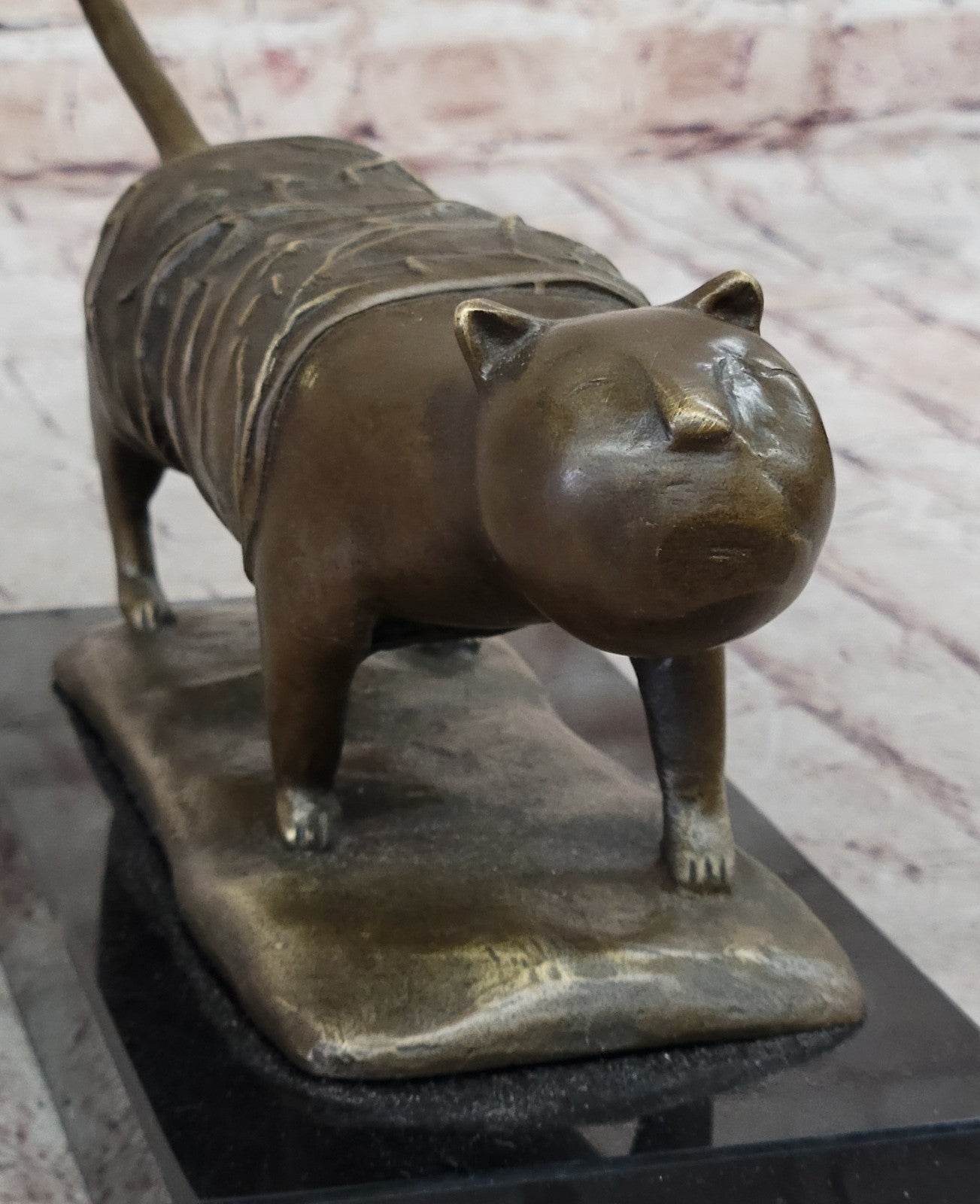 GRATIS IN BARCELONA The Botero’s Hand Sculpted Bronze Sculpture Figurine Gift