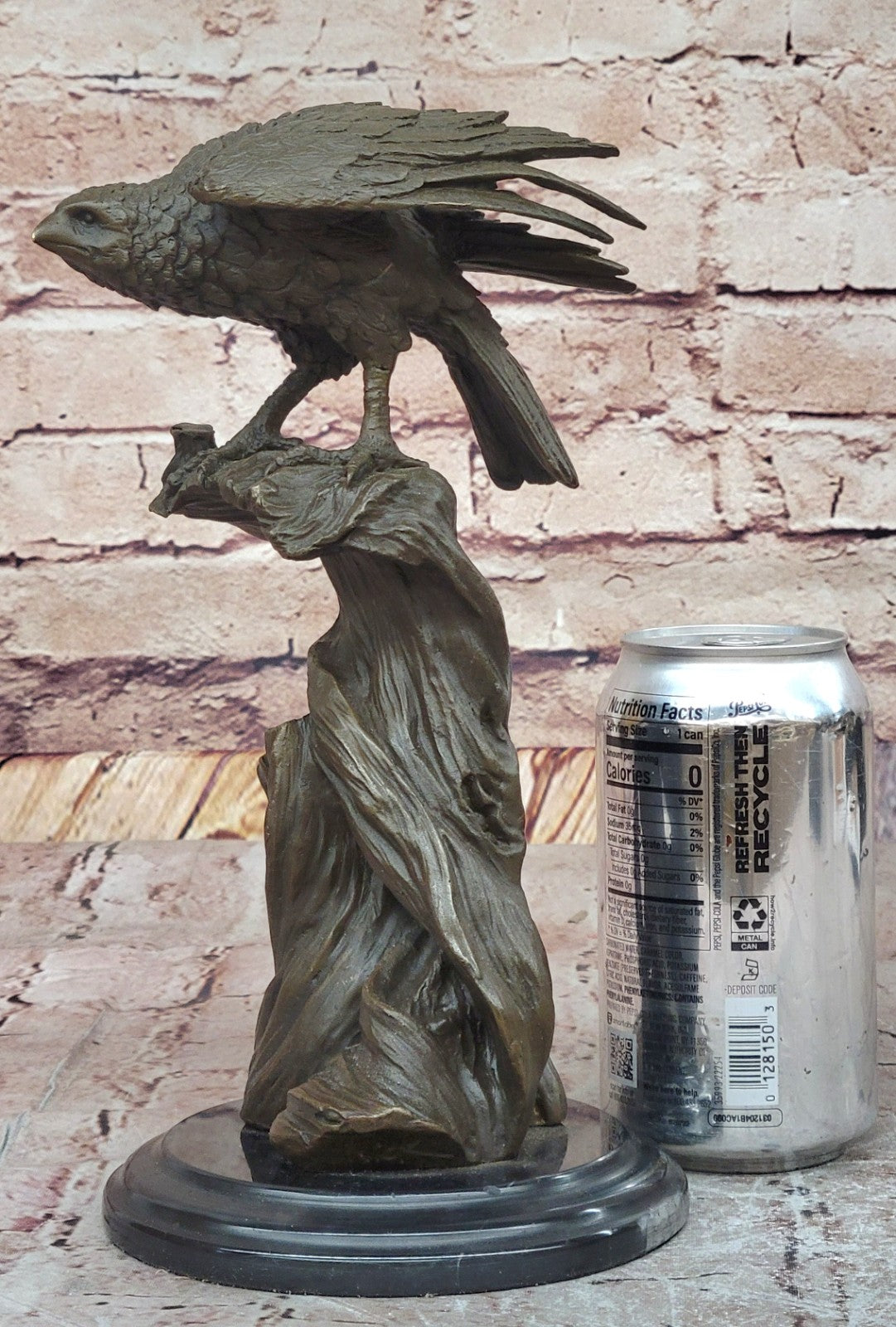 Eagle Bronze Sculpture - Classic Wildlife Art - Collector’s Edition Figurine Figure