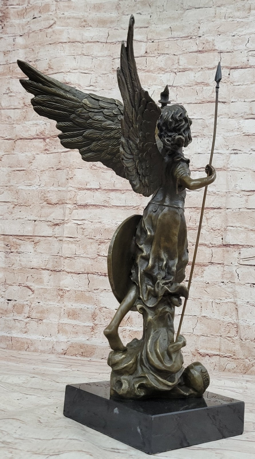 Handcrafted bronze sculpture SALE Myt Victory Of Angel Nike Archangels Tall