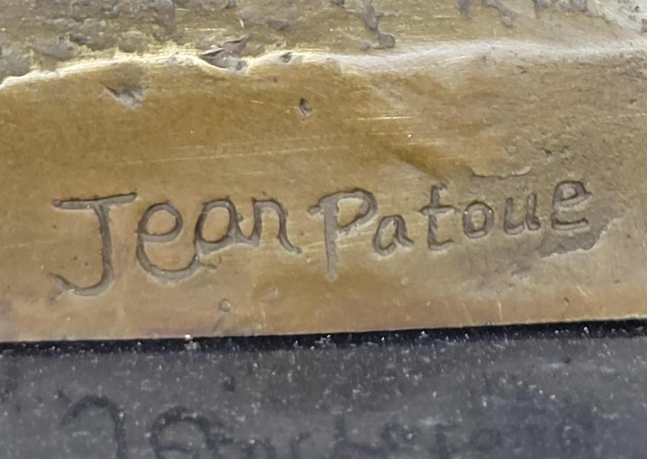 Hand Made Nude Female Bust by French Artist Jean Patoue Classic Artwork Statue