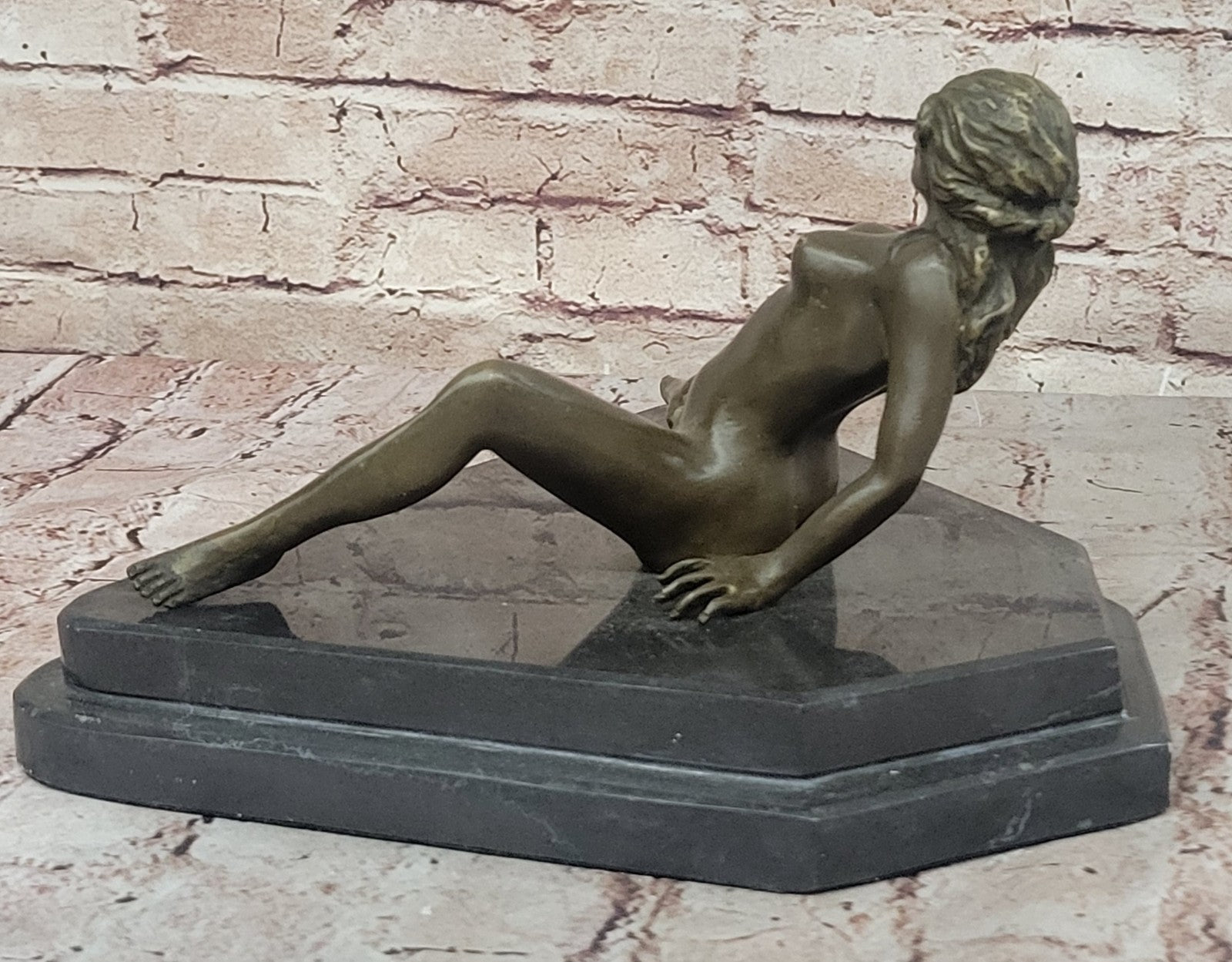 NEW Bronze Sculpture Nude Art Statue Art Erotic Quality Décor Hot Cast Deal