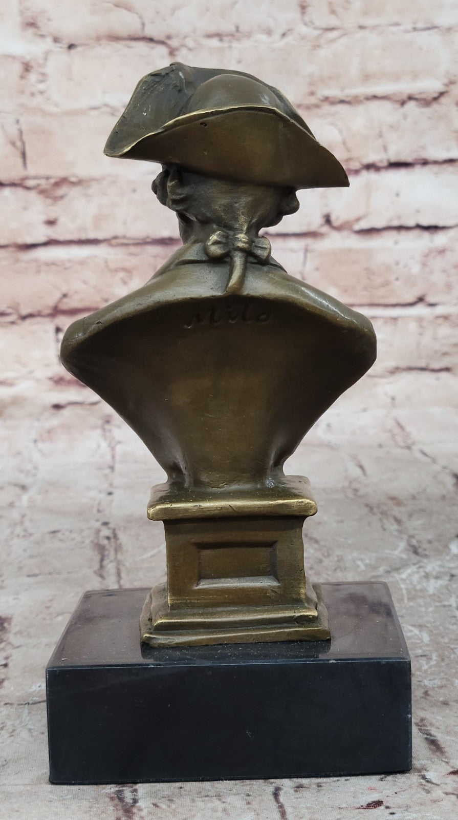 LORD NELSON FREDERICK II THE GREAT NAPOLEON SIGNED PURE HOTCAST BRONZE BUST GIFT