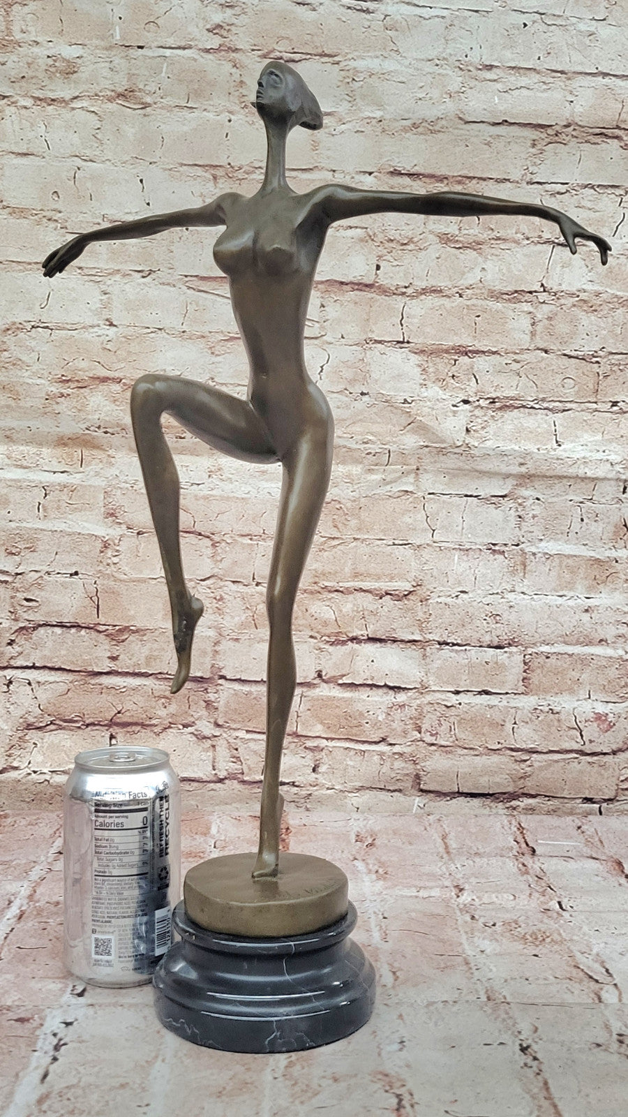 Original Bronze Sculpture of Abstract Woman by Vitaleh – Collectible Art Figurine