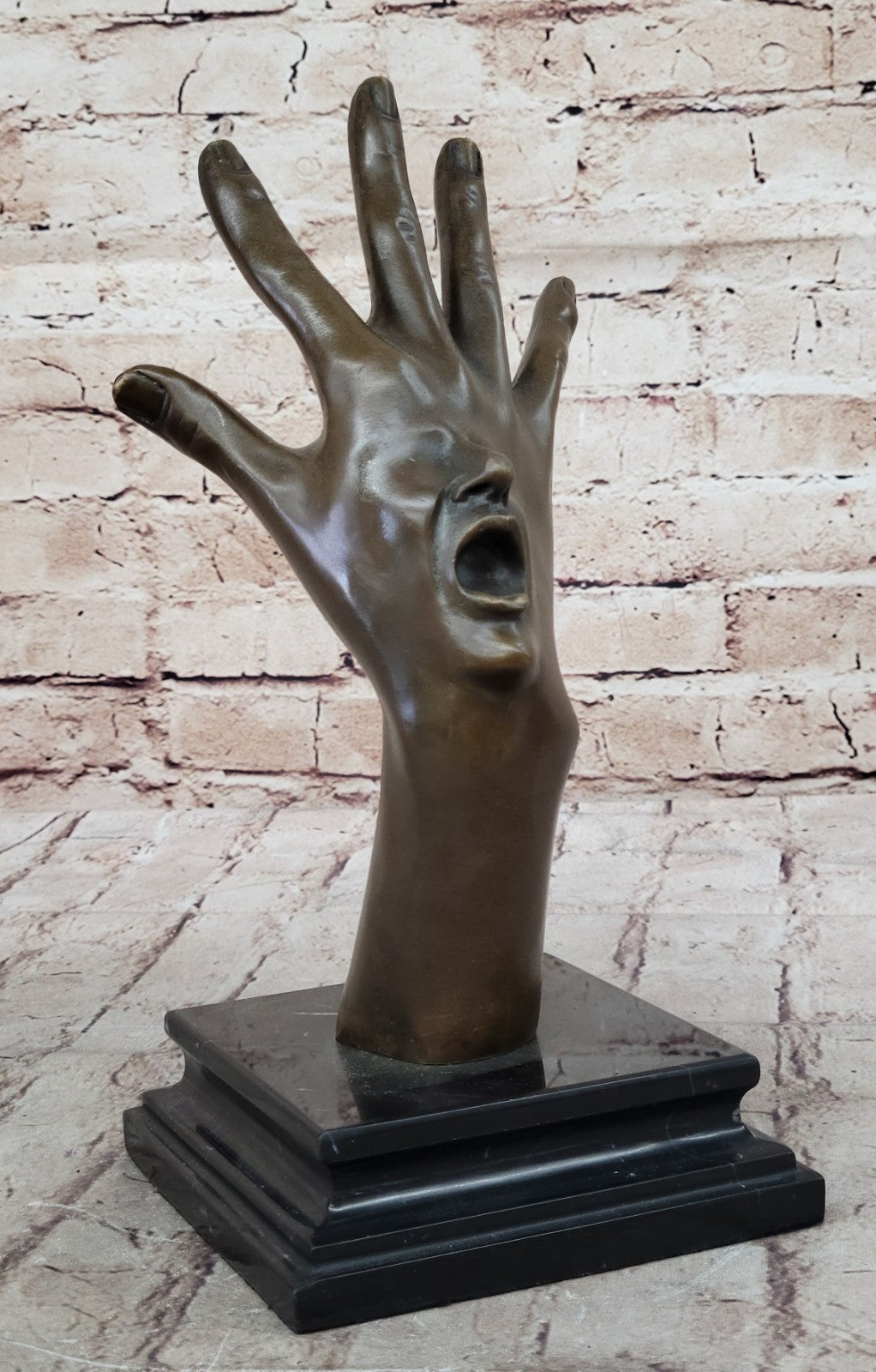 Bronze Sculpture Hand Made Detailed Face Hot Cast Figurine Figure Decor Sale