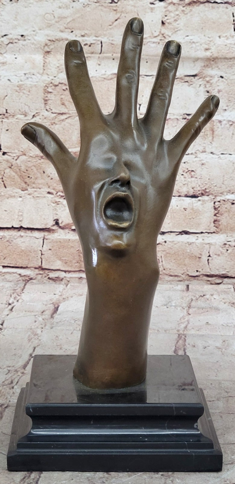 Bronze Sculpture Hand Made Detailed Face Hot Cast Figurine Figure Decor Sale