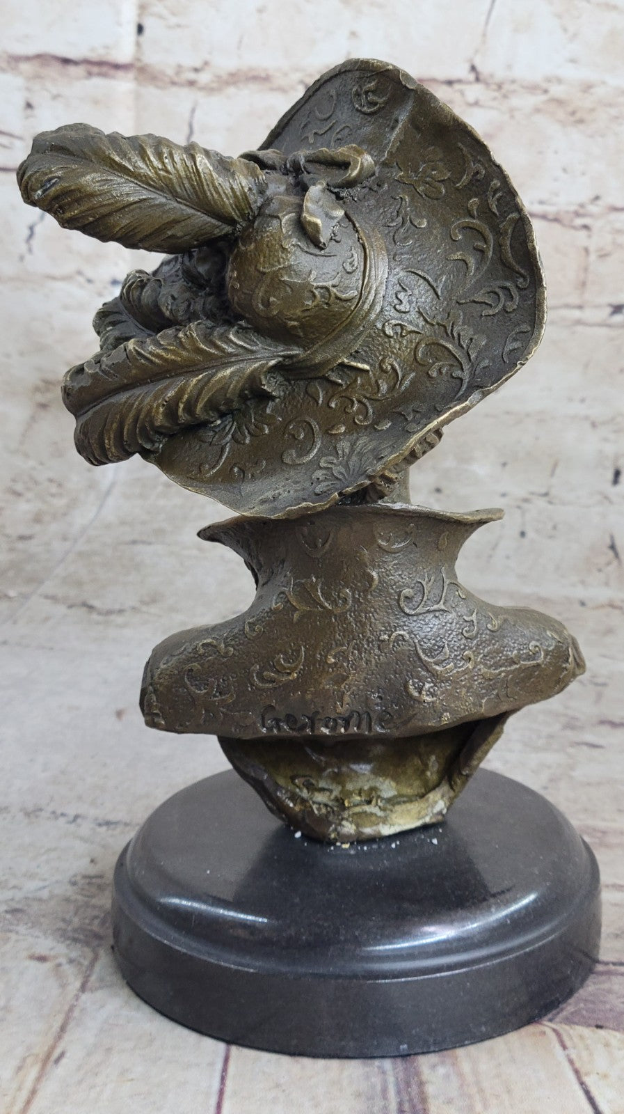 VERY PRETTY Real BRONZE FEMALE CLASSICAL PORTRAIT SCULPTURE STATUE FIGURINE