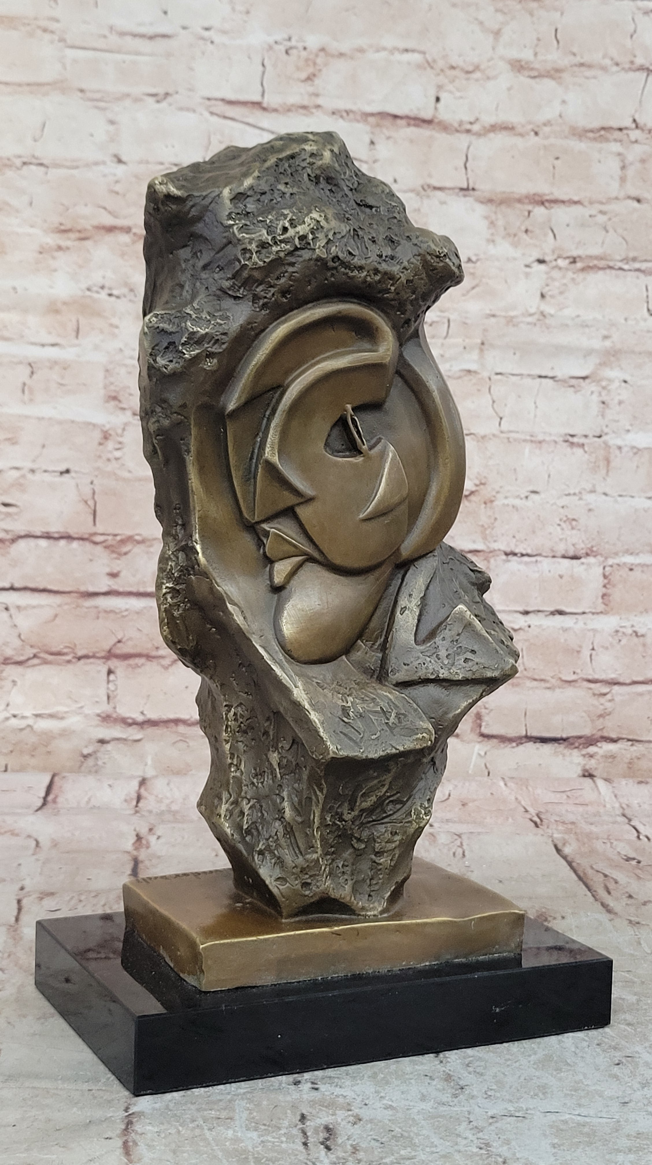 Handcrafted bronze sculpture SALE Art Modern Abstract Signed Salvador Dali