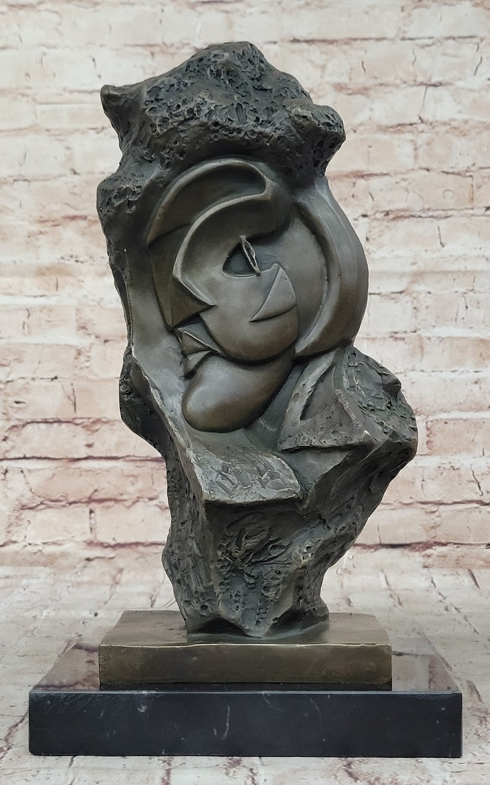 Handcrafted bronze sculpture SALE Art Modern Abstract Signed Salvador Dali