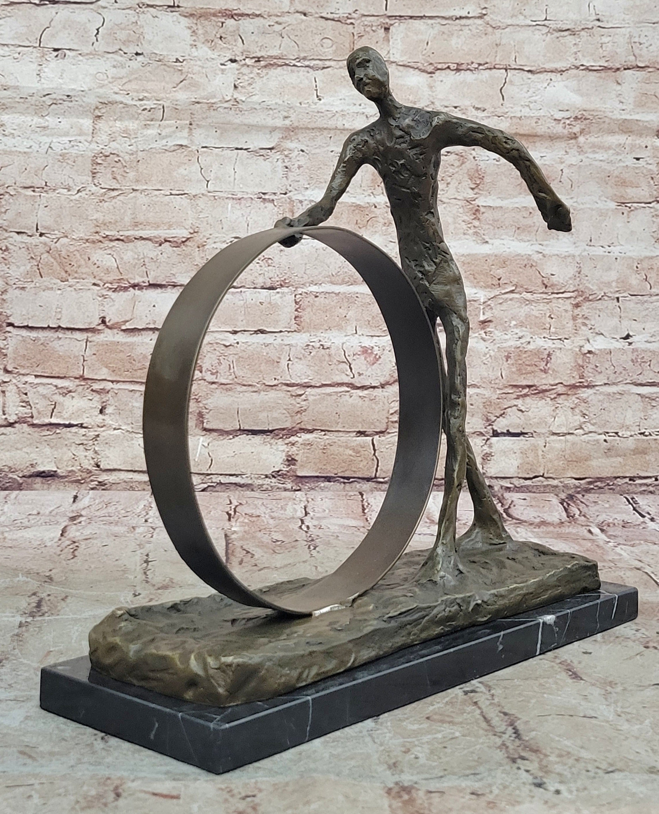 Bronze Sculpture Hand Made by Gia Museum Quality Classic Masterpiece Statue Deal