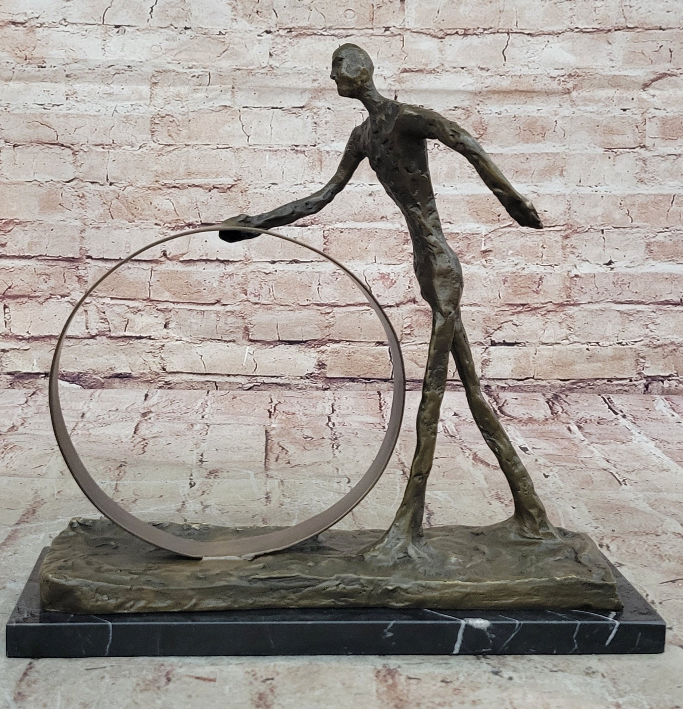 Bronze Sculpture Hand Made by Gia Museum Quality Classic Masterpiece Statue Deal