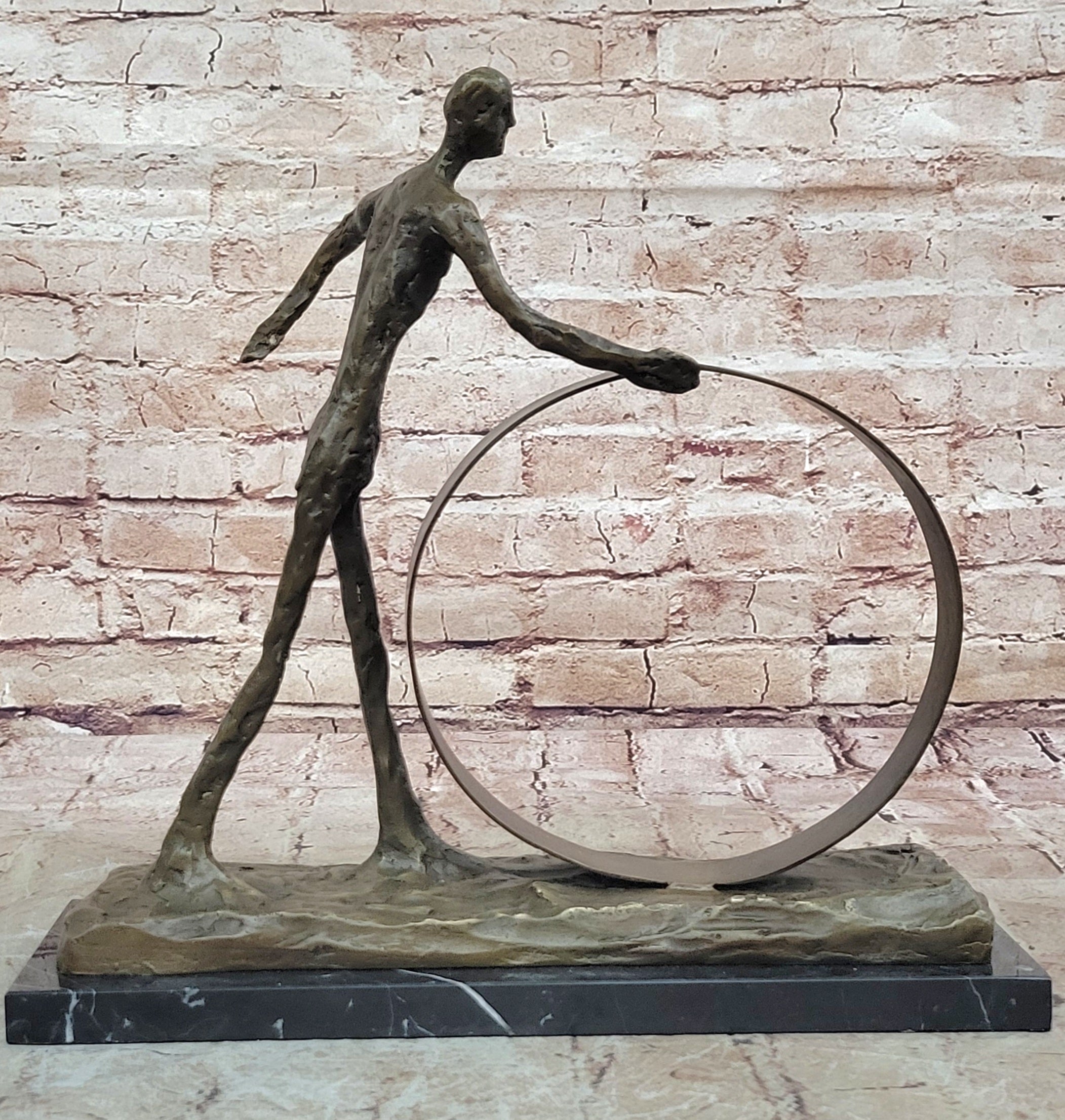 Bronze Sculpture Hand Made by Gia Museum Quality Classic Masterpiece Statue Deal