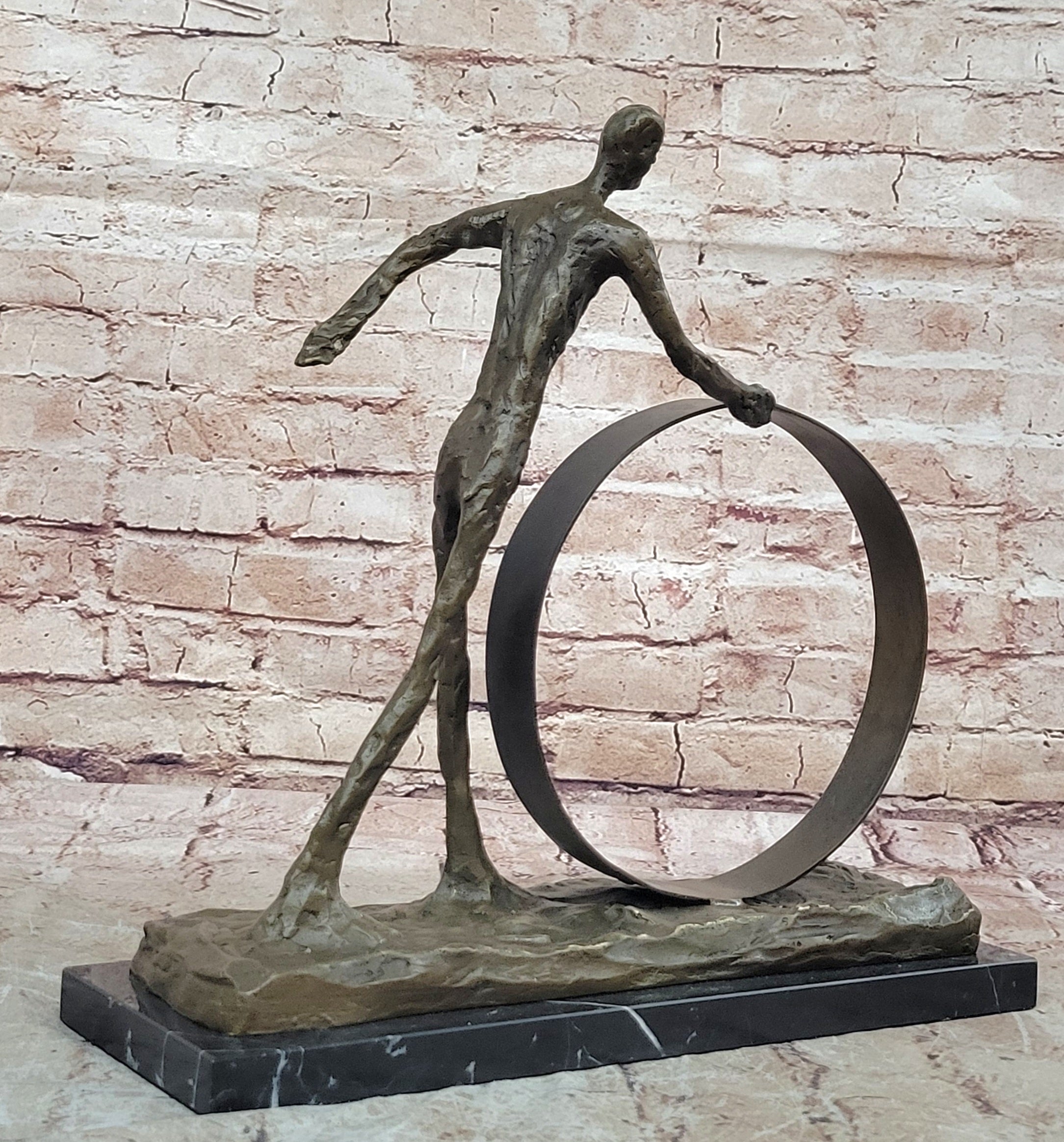 Bronze Sculpture Hand Made by Gia Museum Quality Classic Masterpiece Statue Deal