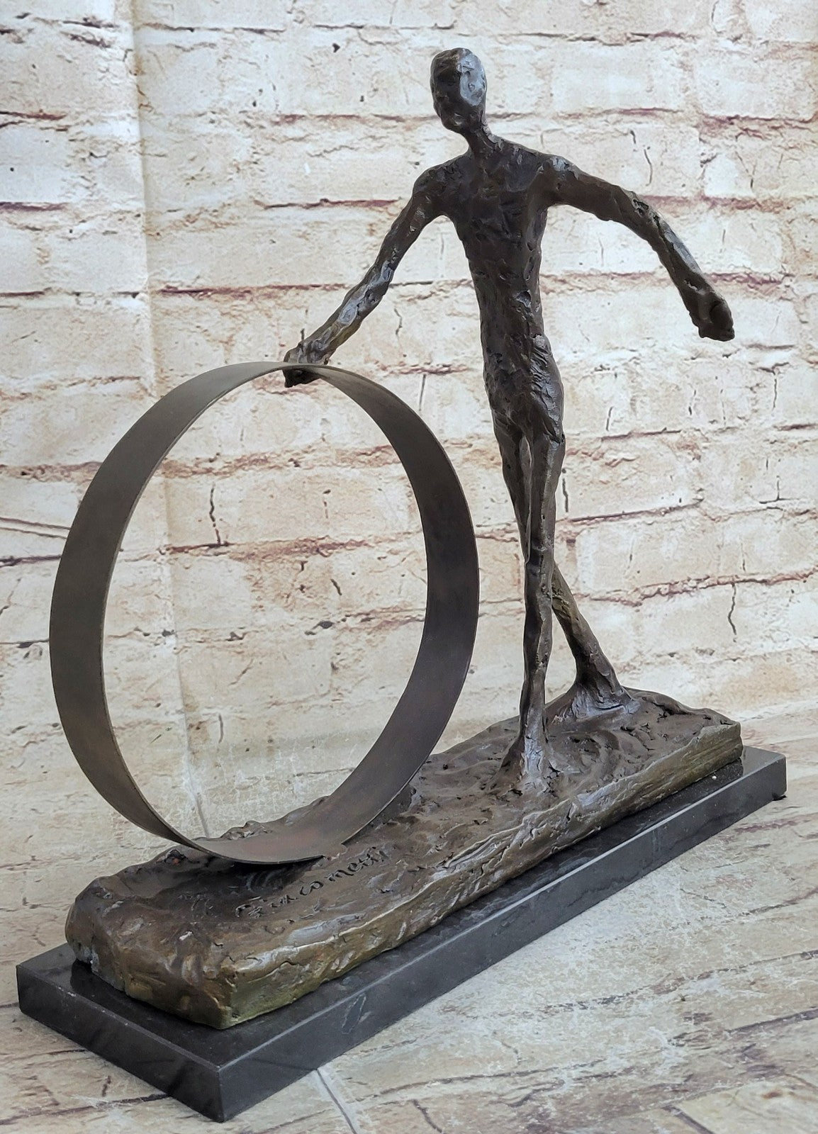 Bronze Sculpture Hand Made by Gia Museum Quality Classic Masterpiece Statue Deal